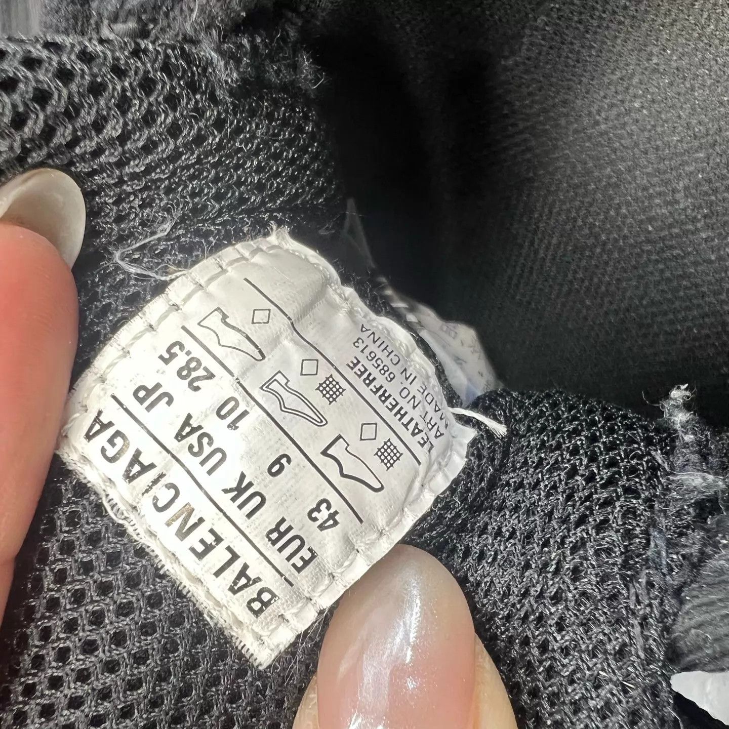Balenciaga Balenciaga Tire Sneaker Black Size 43 Size US 10 / EU 43 - 8 Thumbnail