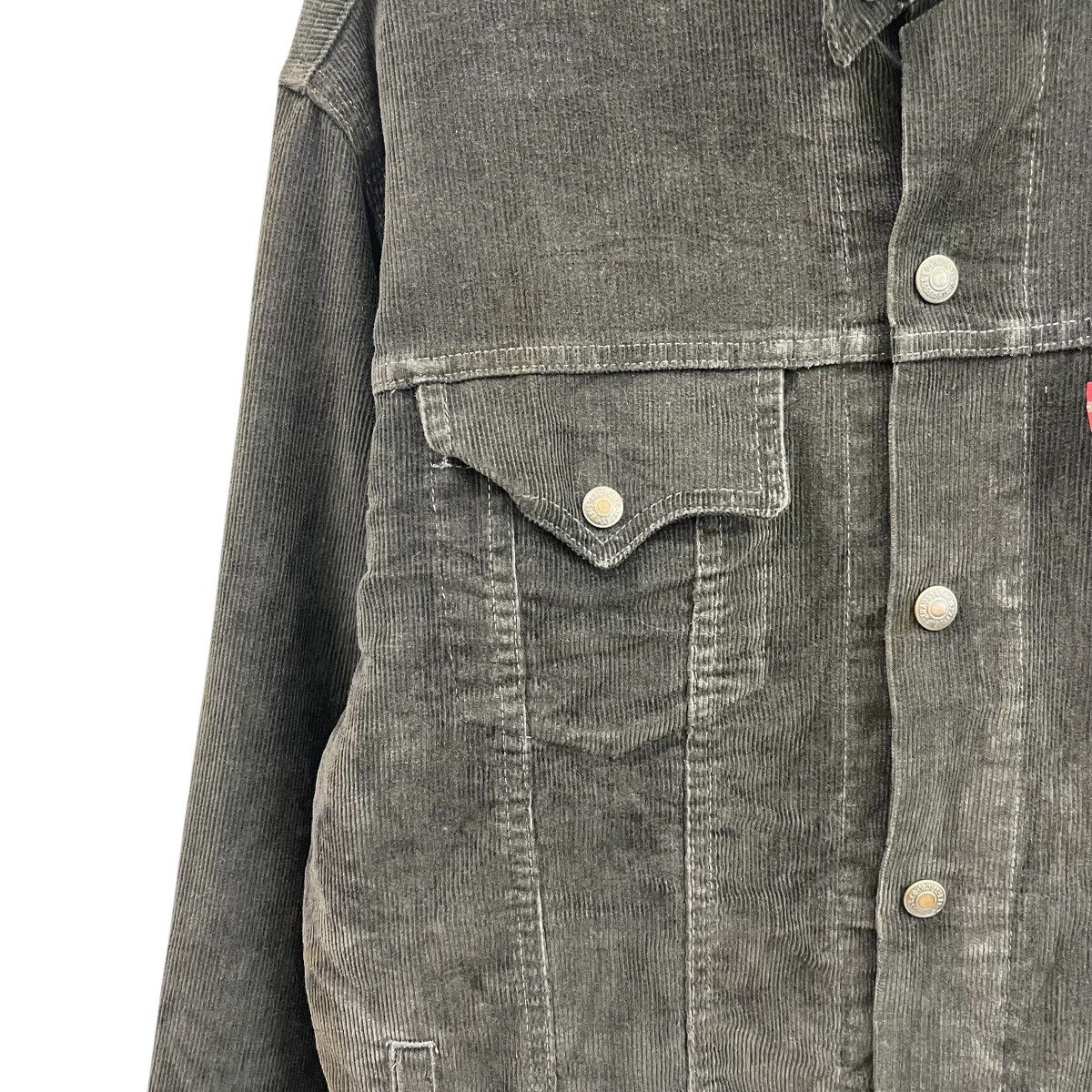 Levi's Vintage Levi’s Brown Corduroy Biker Jacket Cafe Racer Style Size US M / EU 48-50 / 2 - 11 Thumbnail