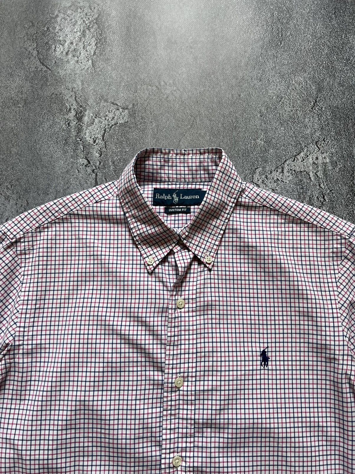 Polo Ralph Lauren 90x Vintage Ralph Lauren Short Sleeve Shirt Big Pony Striped Size US S / EU 44-46 / 1 - 2 Thumbnail