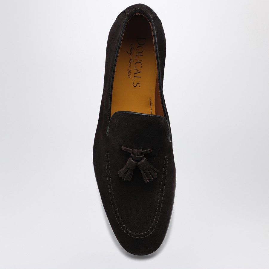 Doucal's o1d2blof0225 Leather Lace-Up Shoes in Dark Brown Size US 11 / EU 44 - 3 Thumbnail