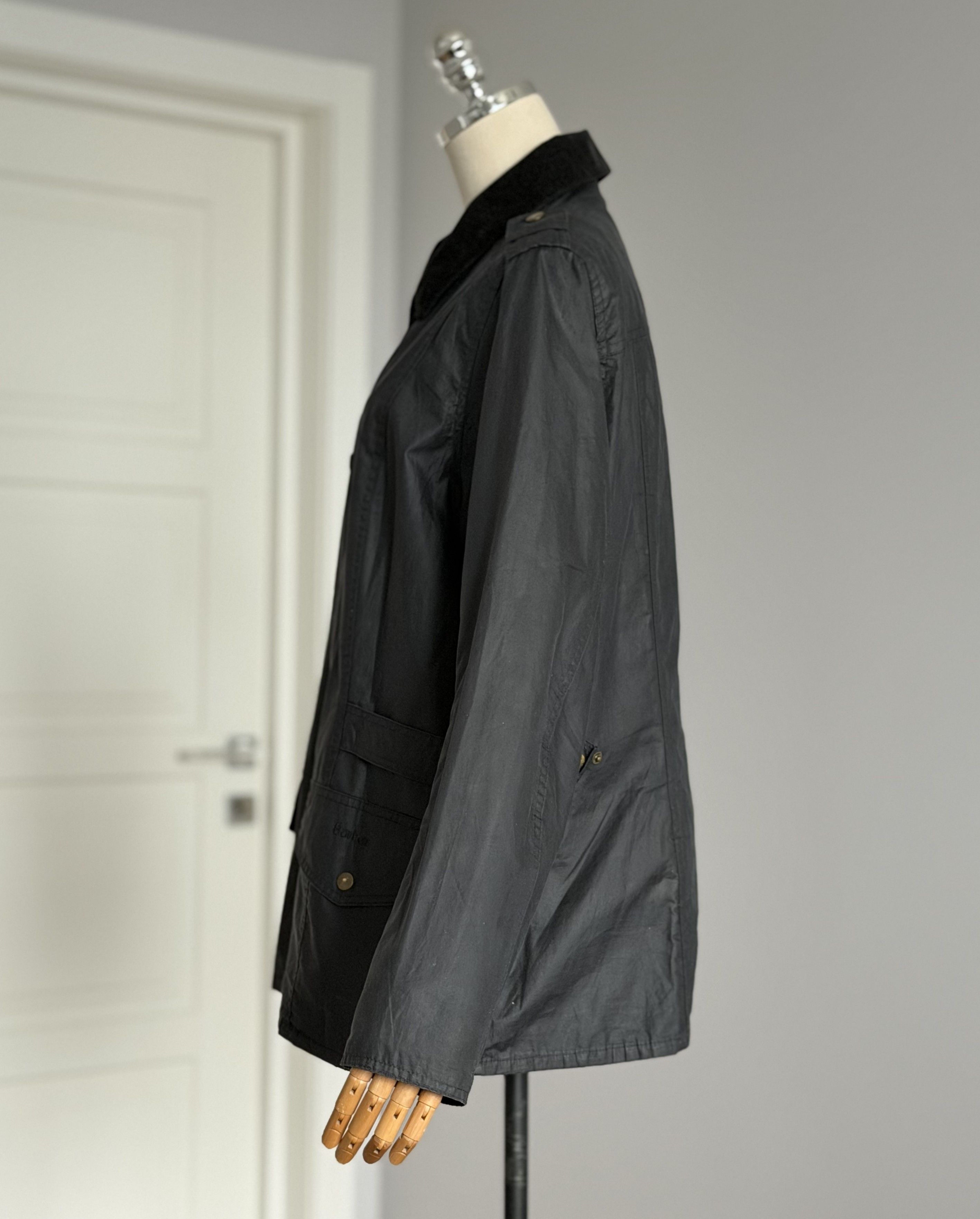 Barbour BARBOUR Tennant Wax Jacket Black Made E Rewax British Style Size XXL / US 16-18 / IT 52-54 - 6 Thumbnail