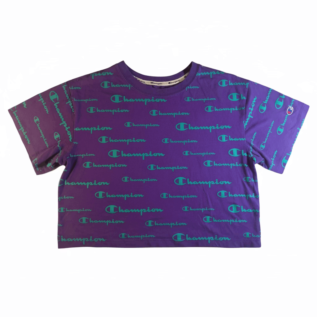 Champion CHAMPION Women's Crop Round Tee Size M / US 6-8 / IT 42-44 - 1 Preview
