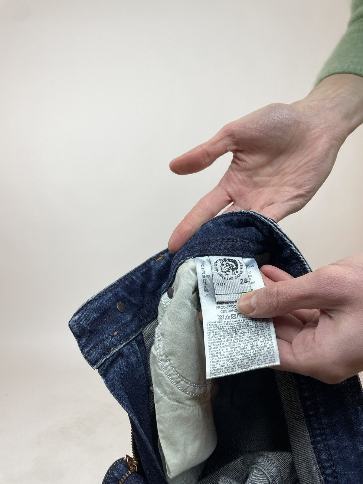 Designer × Diesel Diesel jeans THOMMER Slim-Skinny Womens size W28 L32 Size 28" / US 6 / IT 42 - 9 Thumbnail