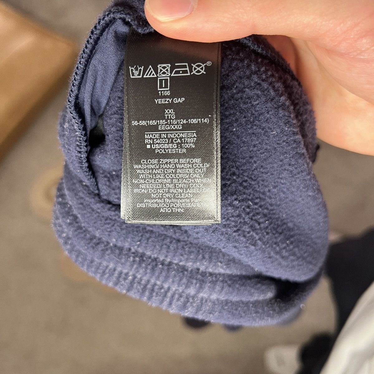 Gap × Yeezy Yeezy Gap Sweatpants Navy XXL Size US 34 / EU 50 - 3 Thumbnail