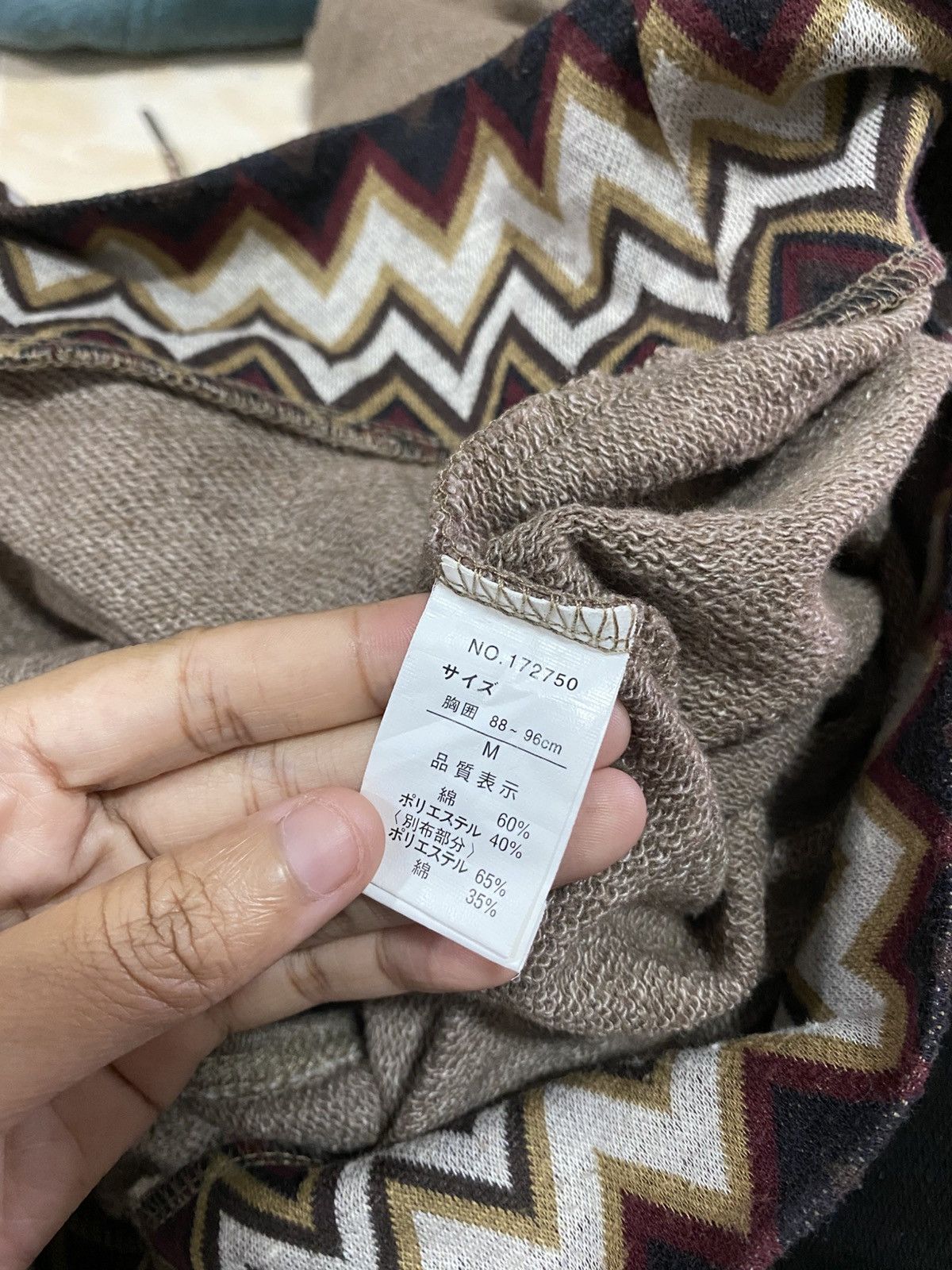 Japanese Brand × Vintage × semanticdesign Vintage Semantic Design Navajo Style Hoodie Jacket Size US M / EU 48-50 / 2 - 8 Thumbnail