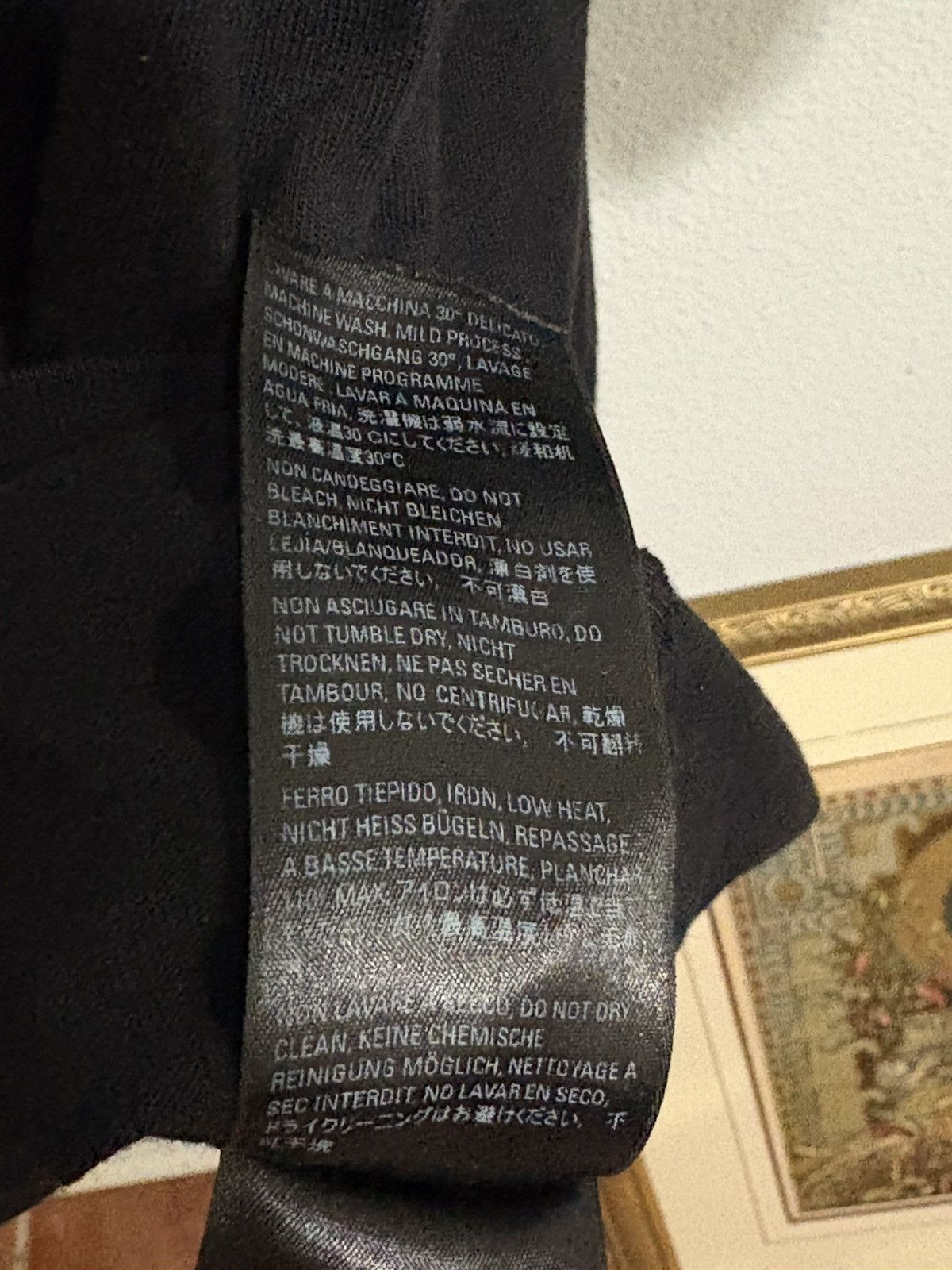 Balenciaga Balenciaga black logo shirt Disney lettering Size US L / EU 52-54 / 3 - 9 Thumbnail