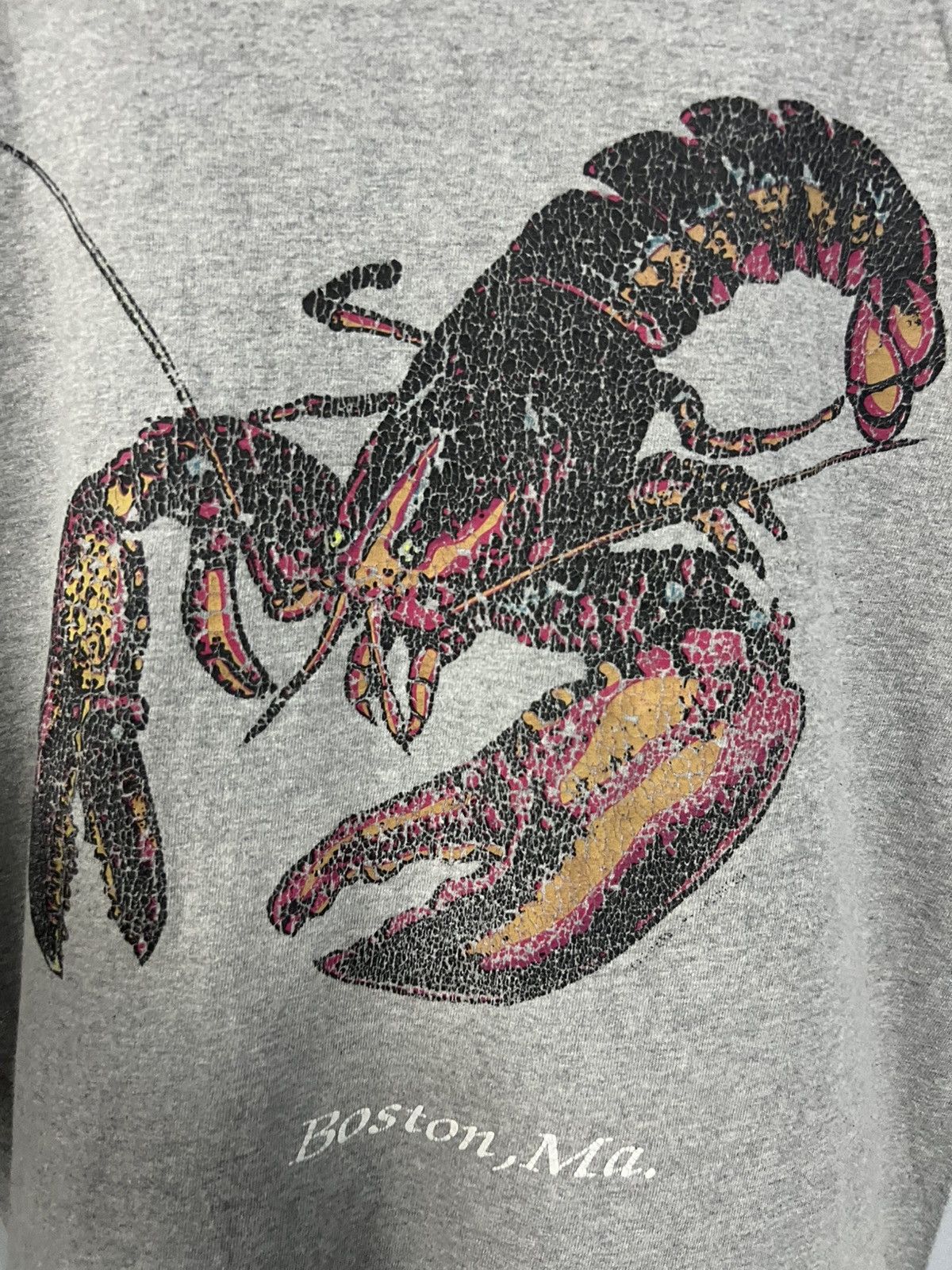 Designer × Vintage Vintage Hamphire Lobster T-Shirt Size US M / EU 48-50 / 2 - 2 Thumbnail