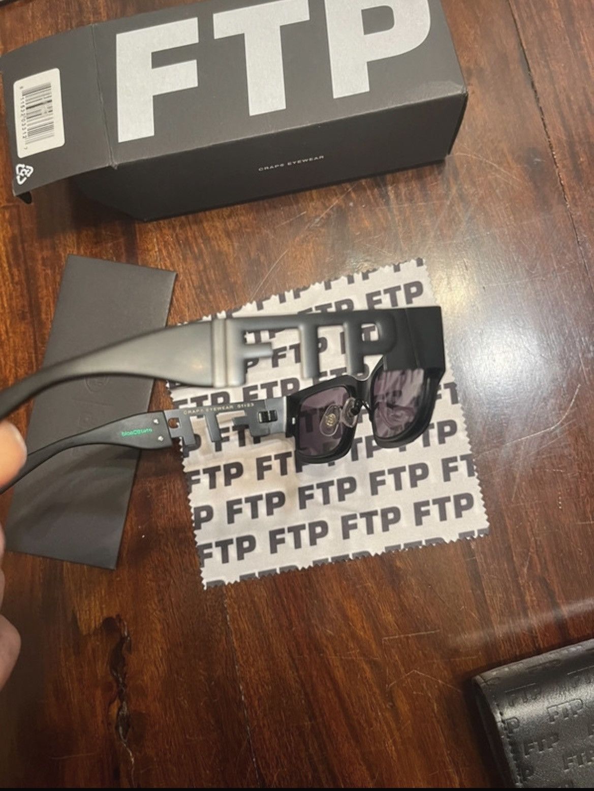 FUCT × Fuck The Population FTP x Crap eyewear Steel sunglasses MATTE BLACK Size ONE SIZE - 1 Thumbnail