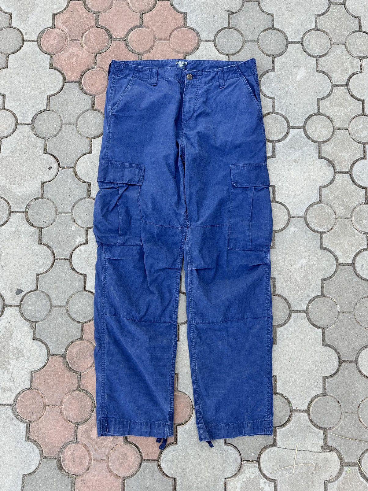 Carhartt × Carhartt Wip × Vintage Vintage Carhartt Wip Regular Cargo Pants Y2K Size US 34 / EU 50 - 3 Thumbnail