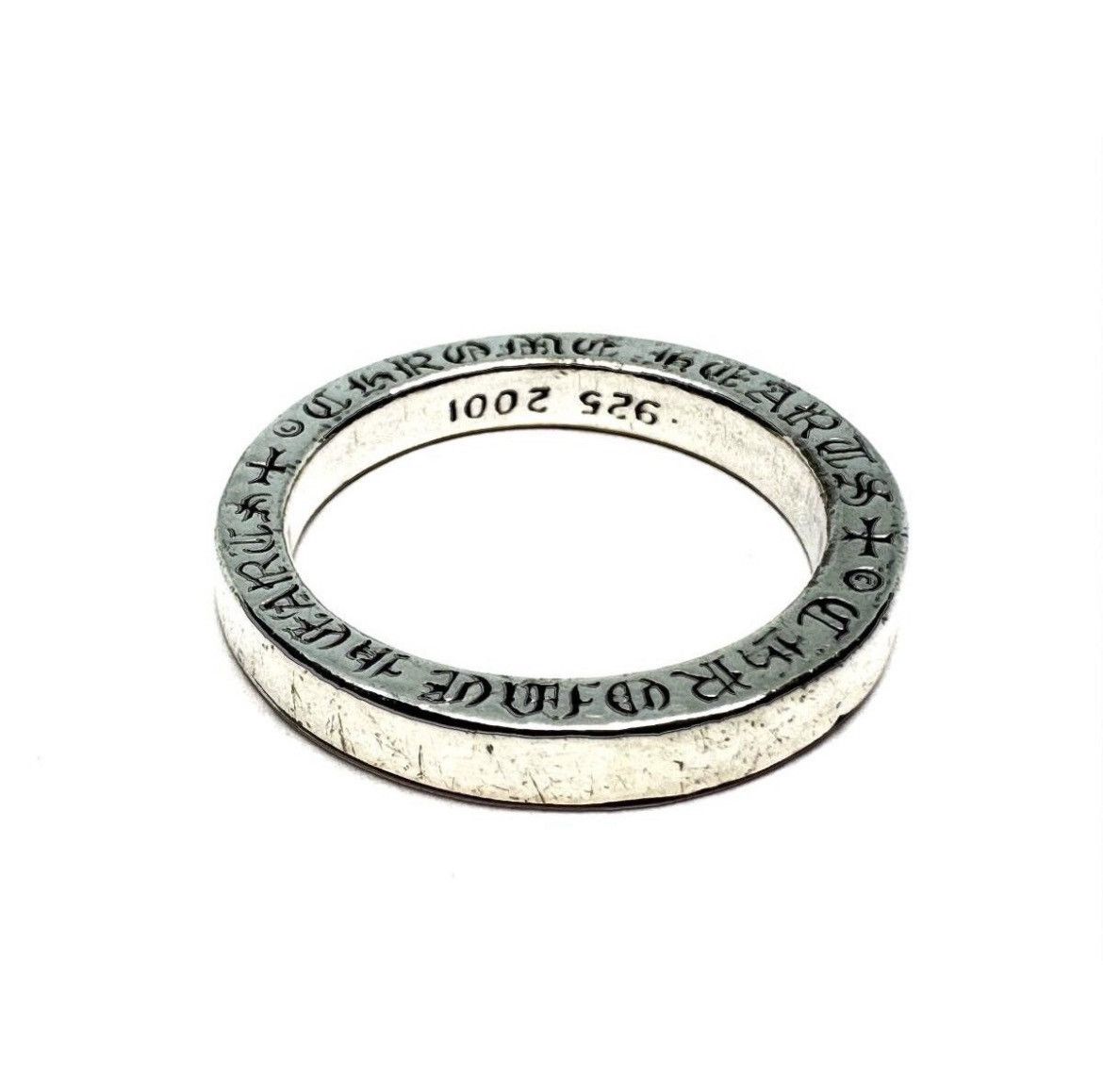 Chrome Hearts Chrome Hearts Silver Spacer 3mm Ring Size ONE SIZE - 1 Thumbnail