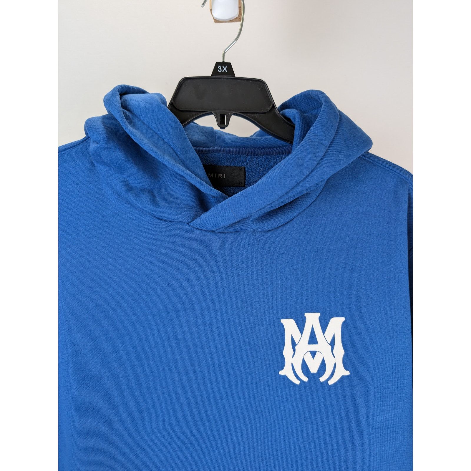 Amiri o1rshd1 MA Core Logo Hoodie in Blue Size US L / EU 52-54 / 3 - 8 Thumbnail