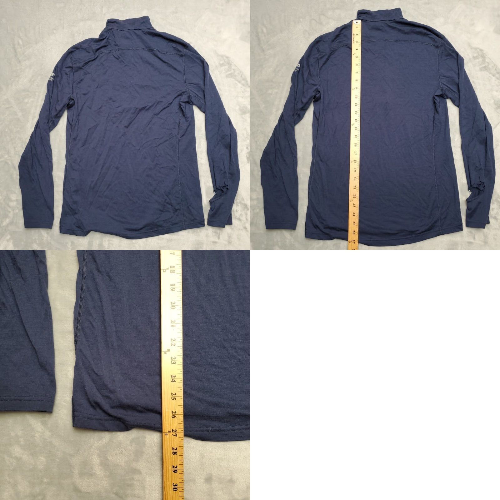 Icebreaker Icebreaker Shirt Mens L Blue Bodyfit 200 Merino Wool Baselayer LS Tee Size US L / EU 52-54 / 3 - 8 Thumbnail