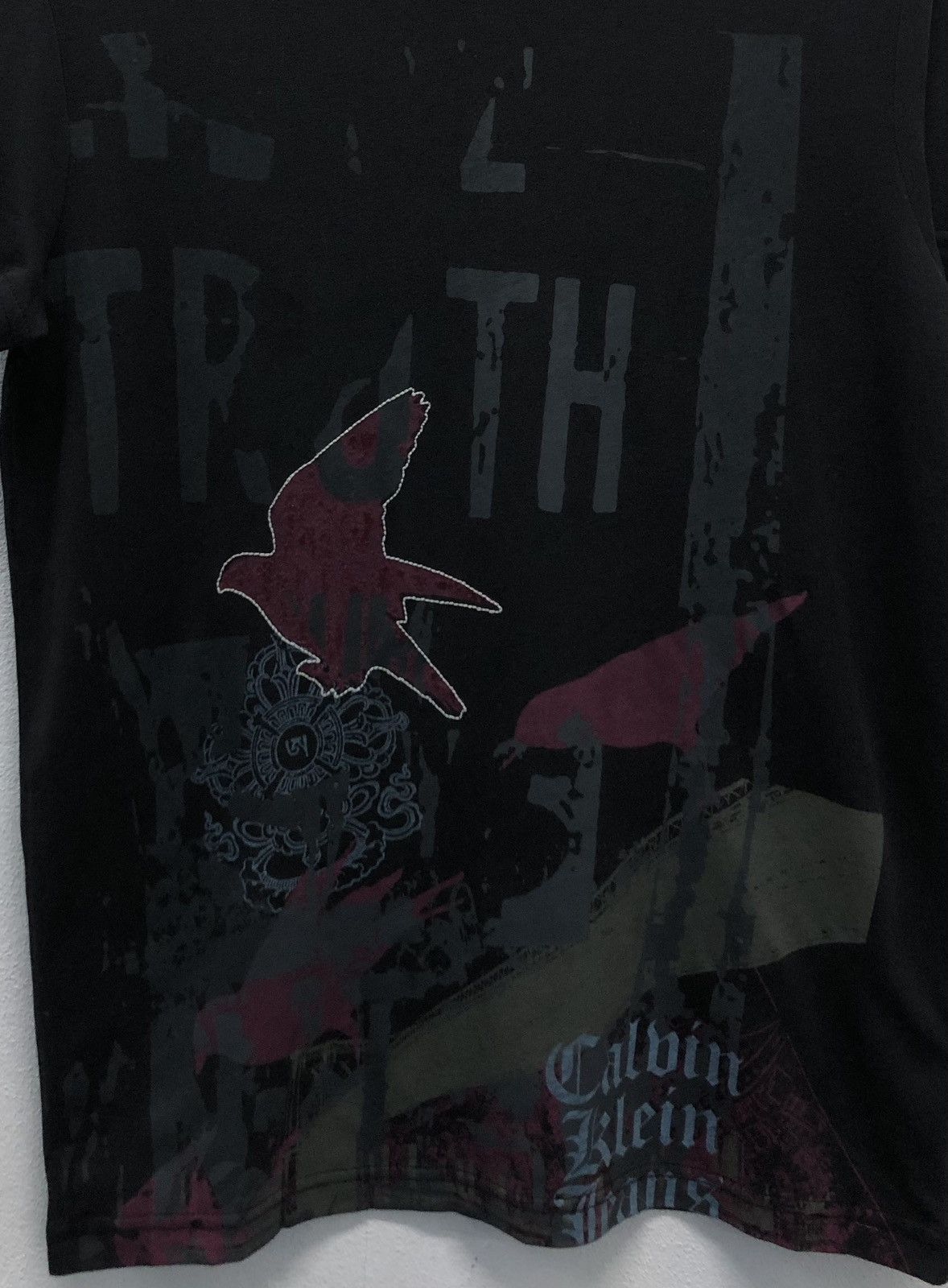 Calvin Klein Vintage Calvin Klein Jeans T-Shirt Size US L / EU 52-54 / 3 - 3 Thumbnail