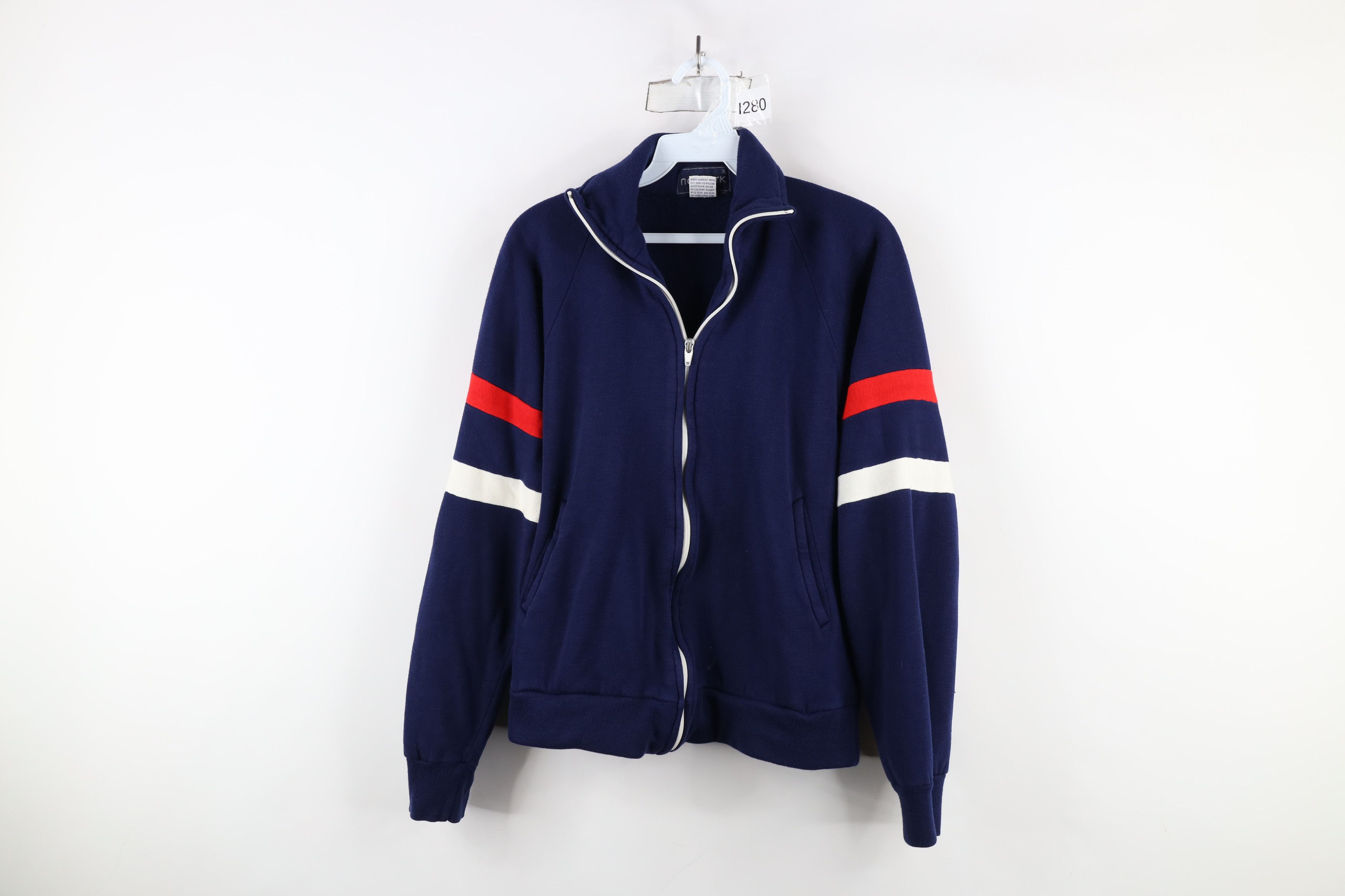 Vintage Vintage 70s Streetwear Soccer Tennis Track Warm Up Jacket Size US S / EU 44-46 / 1 - 1 Thumbnail