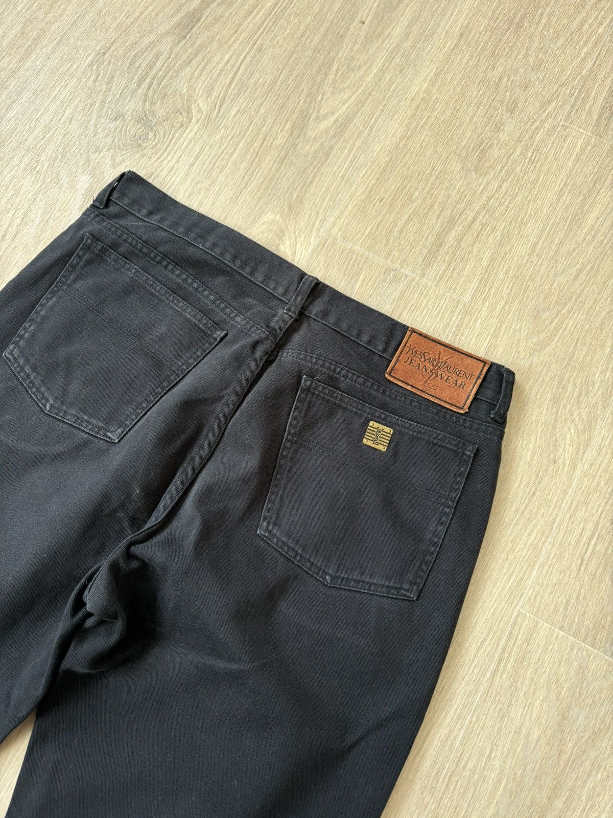Vintage Vintage YSL jeans 90s rare Size US 36 / EU 52 - 4 Thumbnail