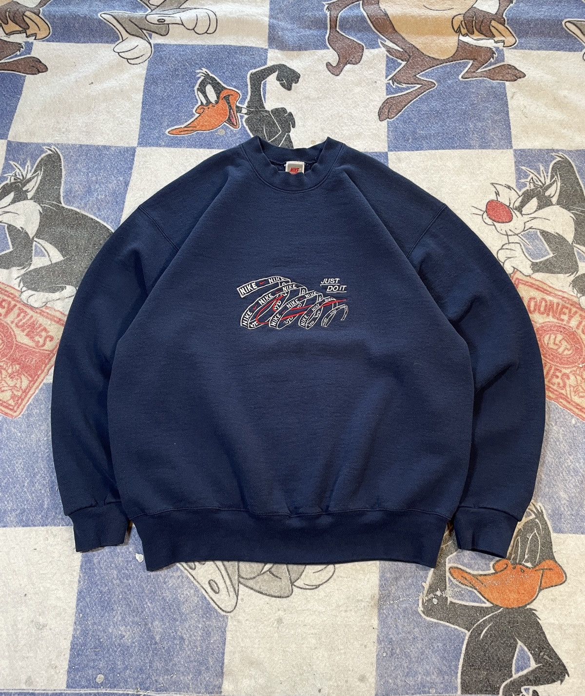 Nike Vintage Nike crewneck sweatshirt Size US XL / EU 56 / 4 - 1 Thumbnail