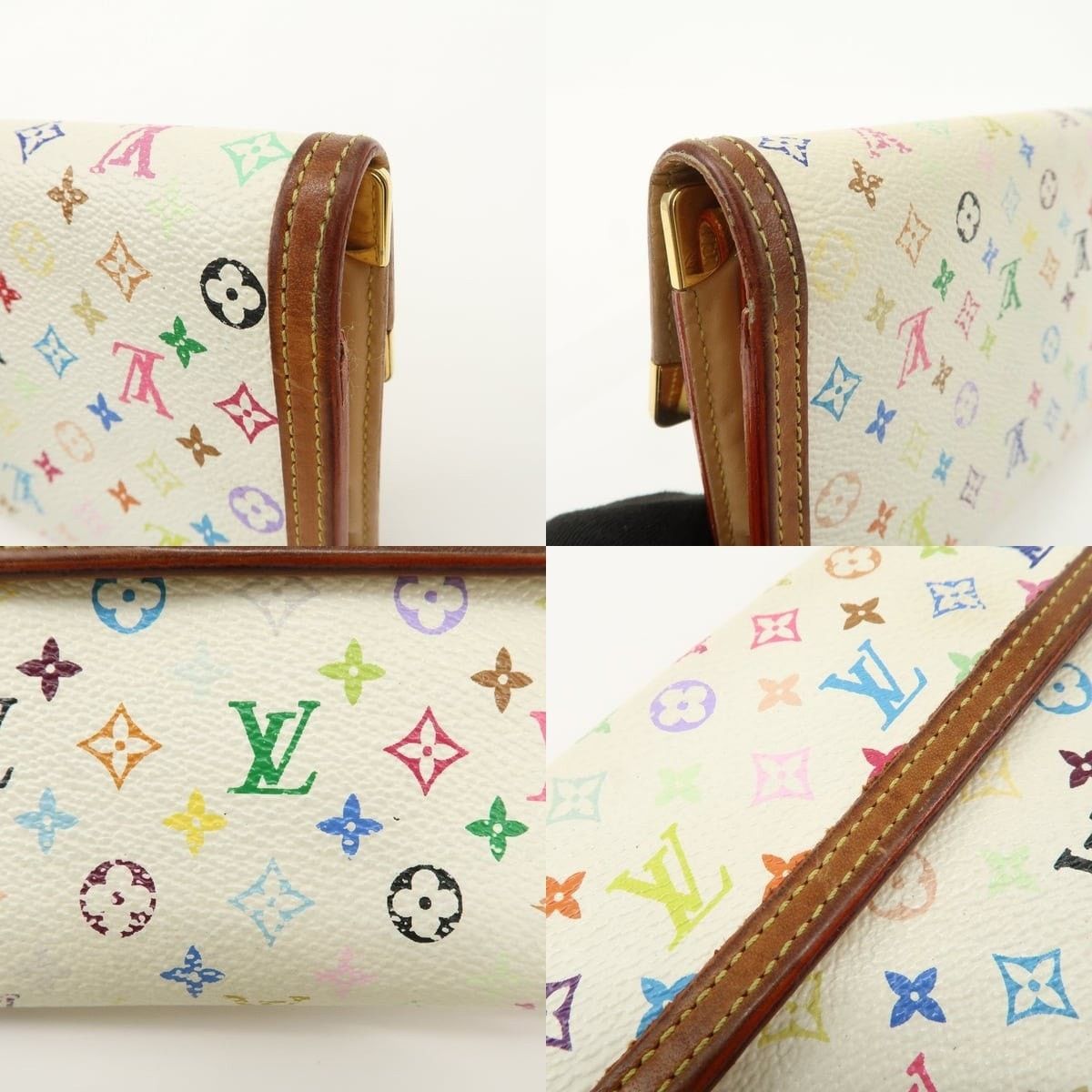Louis Vuitton Louis Vuitton Monogram Multicolor Leather Wallet Size ONE SIZE - 5 Thumbnail