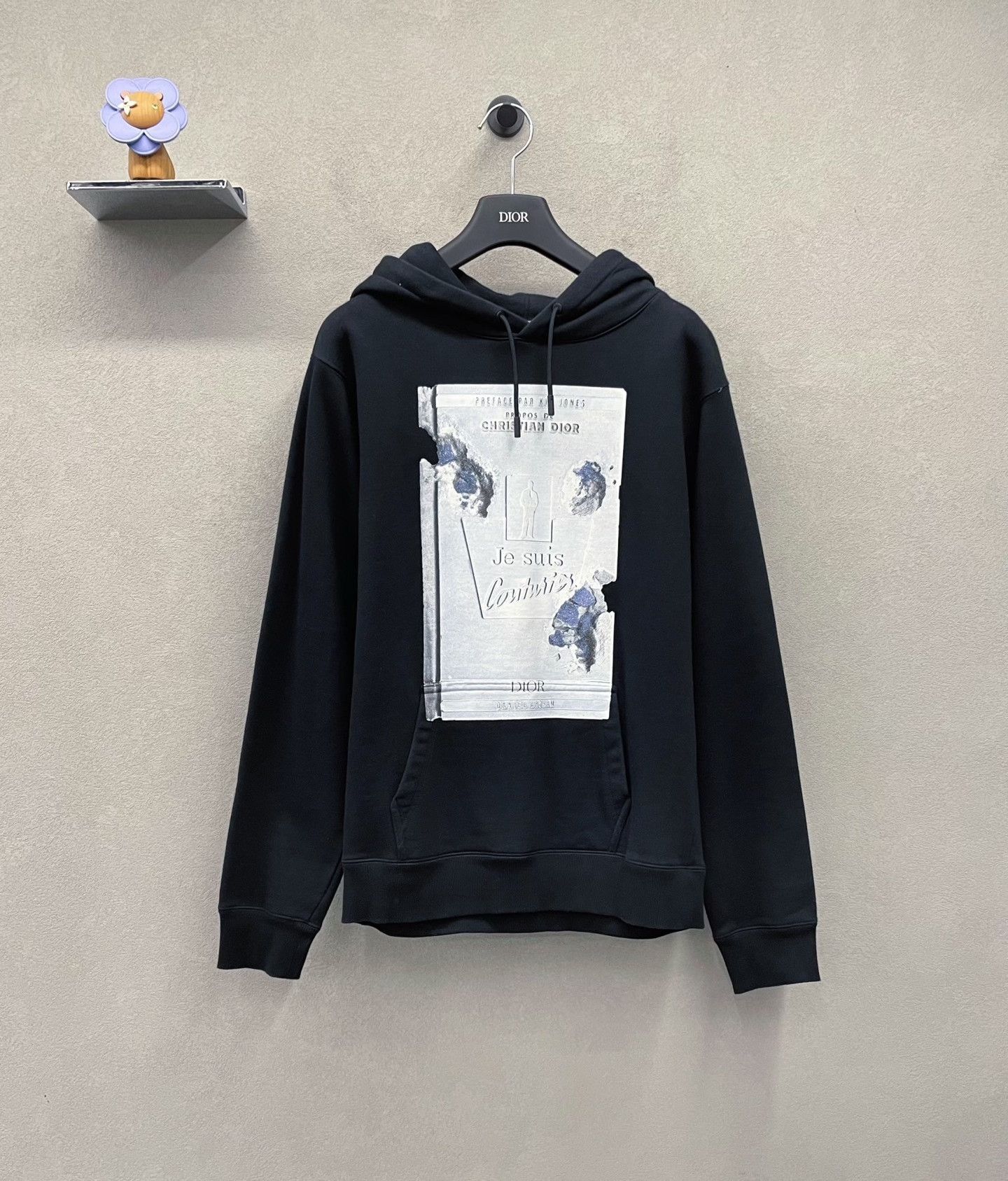 Dior Dior Black Sweatshirt with Art Print Size US S / EU 44-46 / 1 - 1 Thumbnail