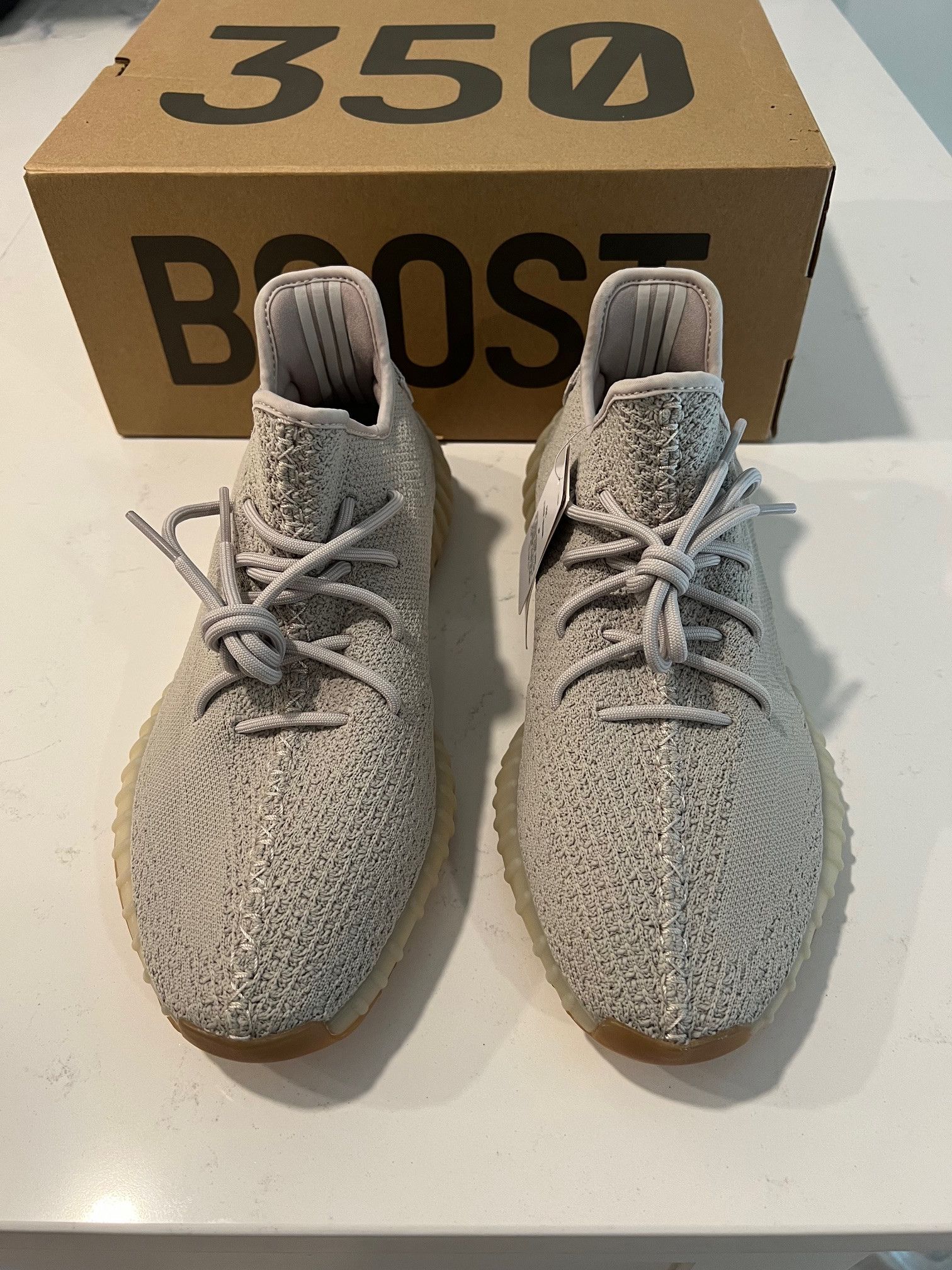 Adidas × Kanye West Yeezy Boost 350 V2 - Sesame Size US 12 / EU 45 - 6 Thumbnail