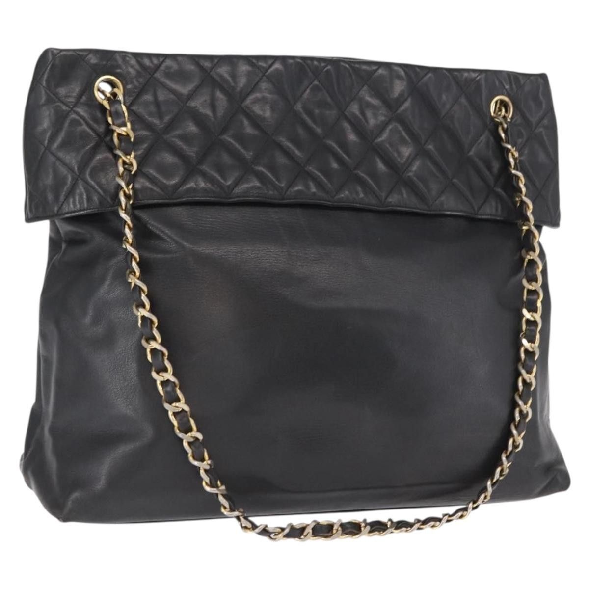 Chanel Chanel Chain Tote Leather Size ONE SIZE - 1 Thumbnail
