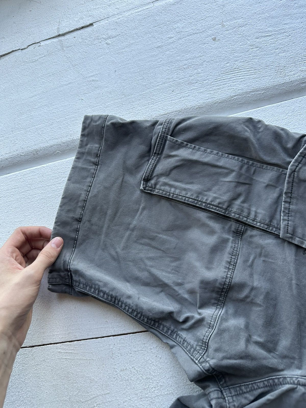 G-Star 🚨PUNK G STAR OPIUM 96 GRAY SHORTS MEN CARGO Y2k BIKER Size US 31 - 4 Thumbnail