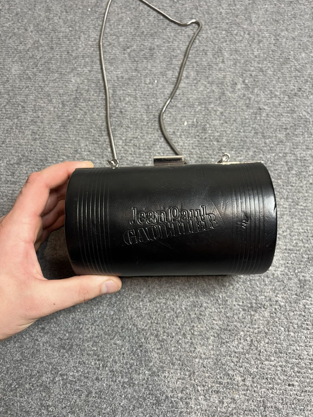 Jean Paul Gaultier Jean Paul Gaultier Cylinder clutch bag Size ONE SIZE - 3 Thumbnail