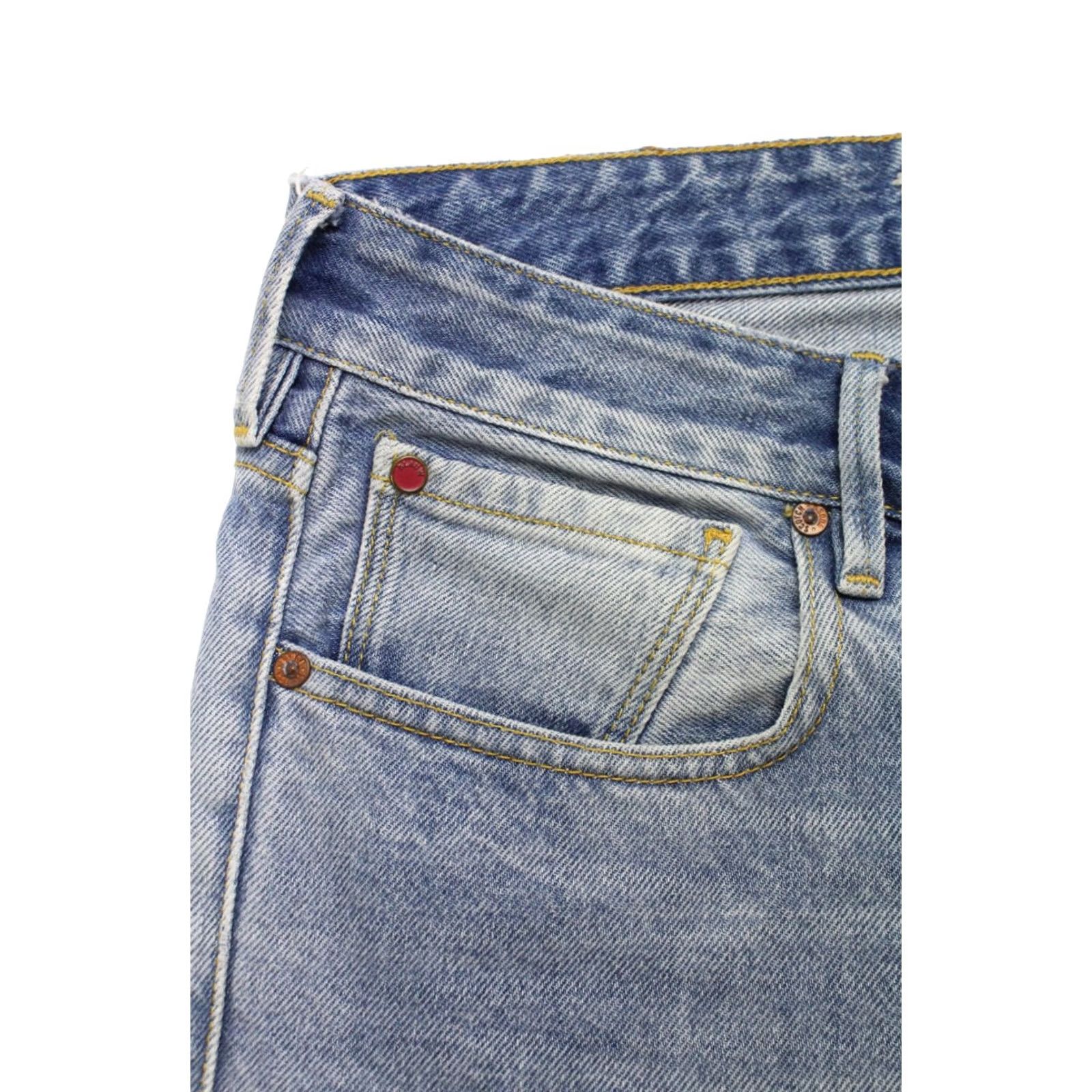 Scotch & Soda SCOTCH & SODA Tye Jeans Men's W32/L34 Tapered Blue Zip Fly Whiskers Fade Effect Size US 32 / EU 48 - 6 Thumbnail