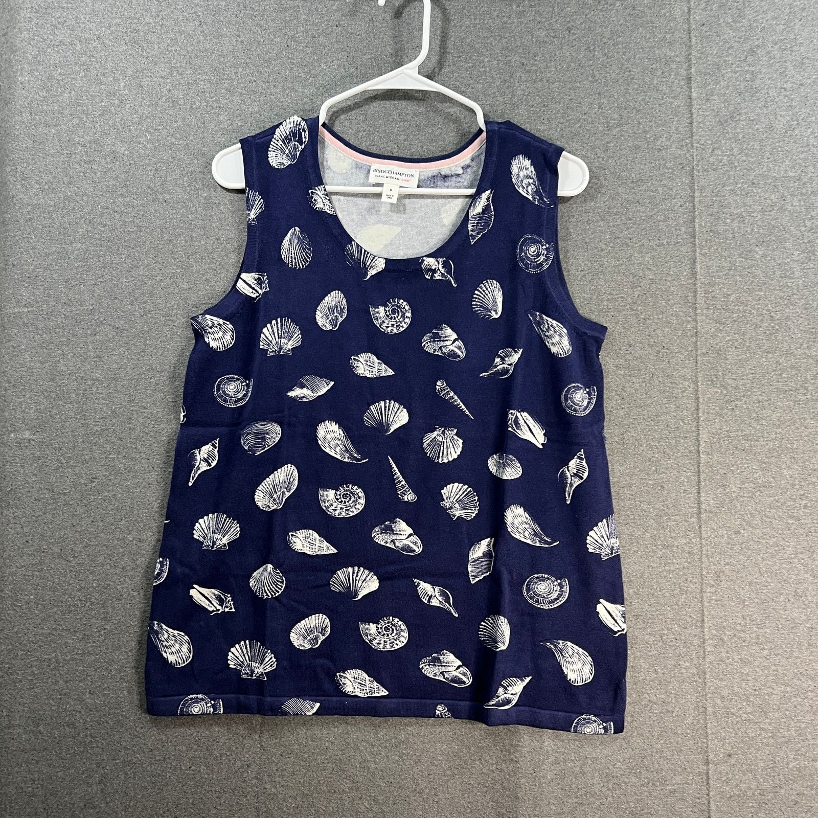Isaac Mizrahi Isaac Mizrahi Live! Bridgehampton Printed Shell Sweater Size M / US 6-8 / IT 42-44 - 1 Thumbnail