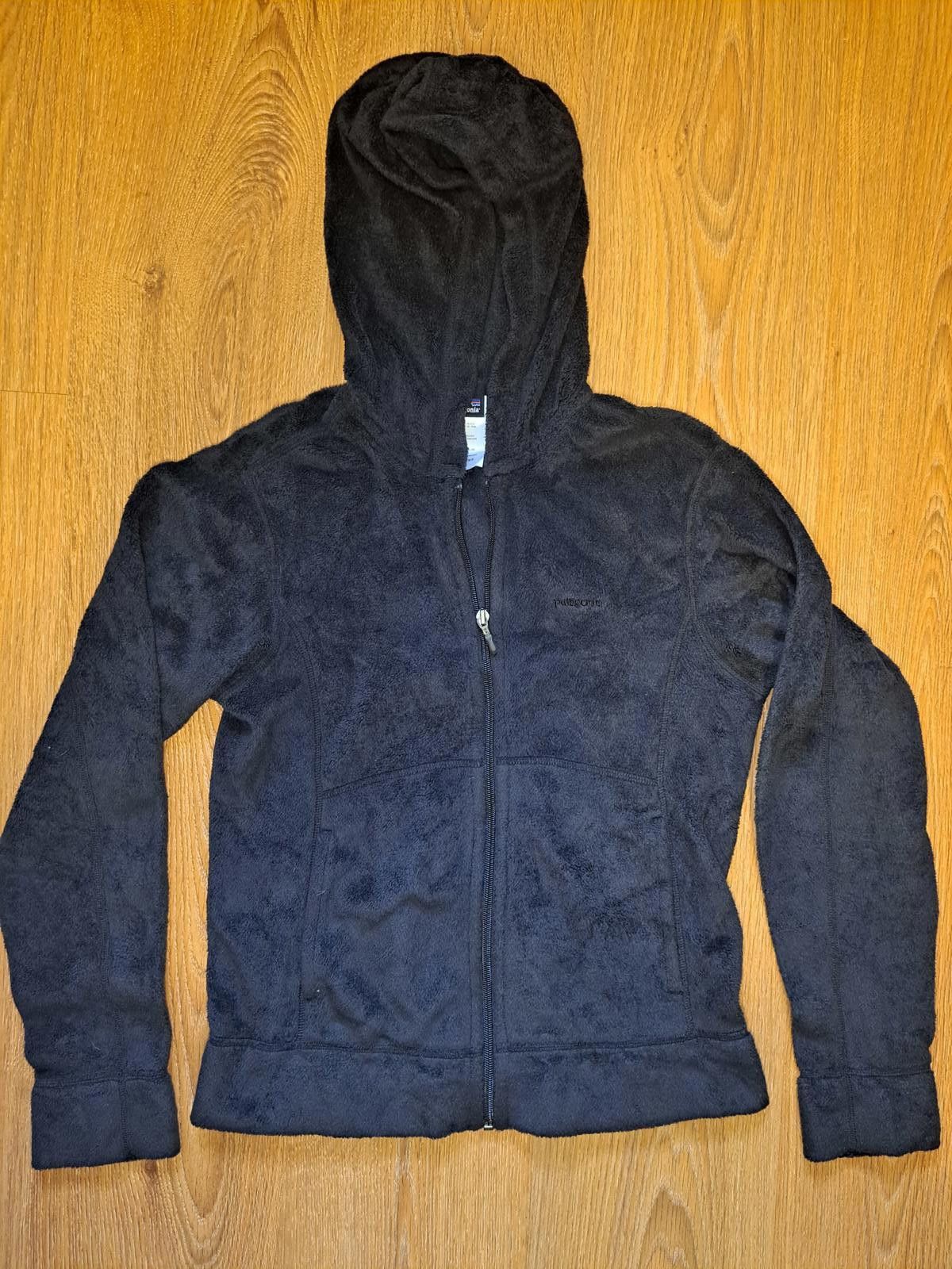 Patagonia VINTAGE Patagonia Fleece Hoodie Jacket Womens Small Black Size S / US 4 / IT 40 - 1 Thumbnail