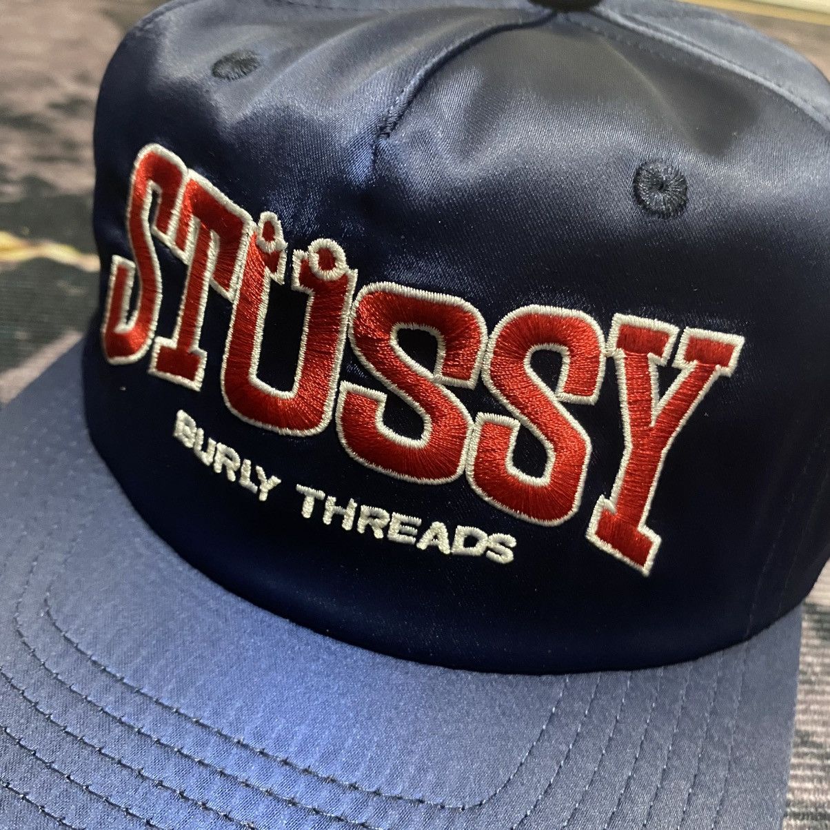 Other Stussy Burly Threads Cap Hat Size ONE SIZE - 2 Thumbnail