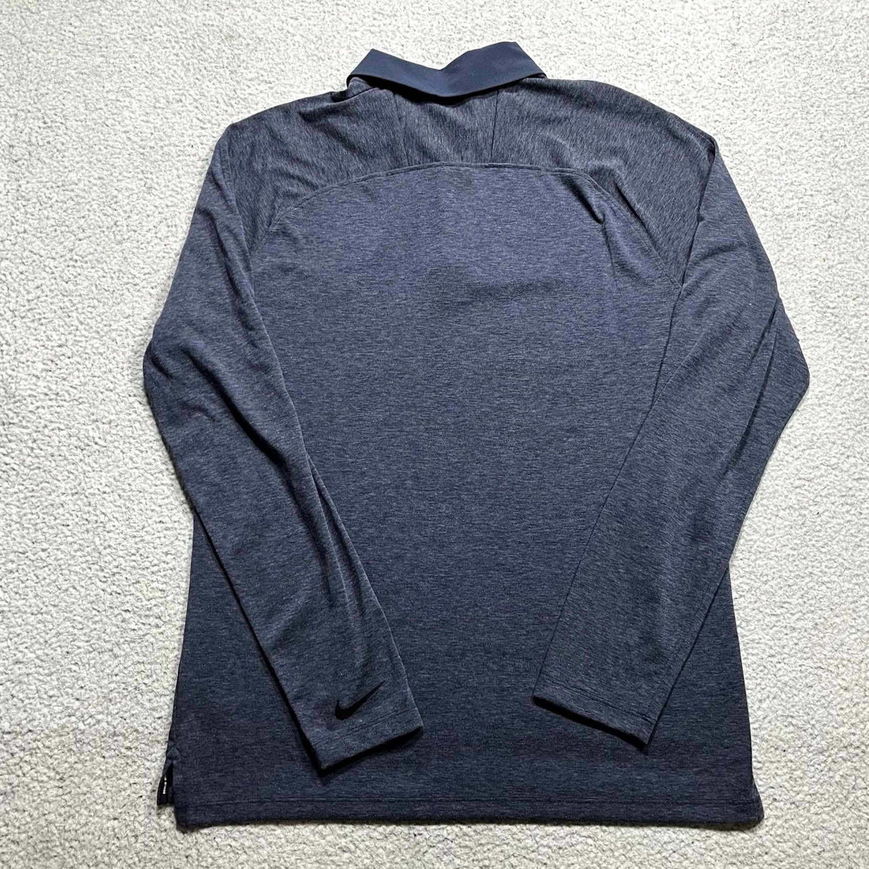 Nike Nike Polo Shirt Mens M Dri-Fit Ryder Cup 2020 Golf Whistling Straits Long Sleeve Blue Polo Shirt Nike Dri-FIT Mens M Casual Golf Clothing Size US M / EU 48-50 / 2 - 6 Thumbnail