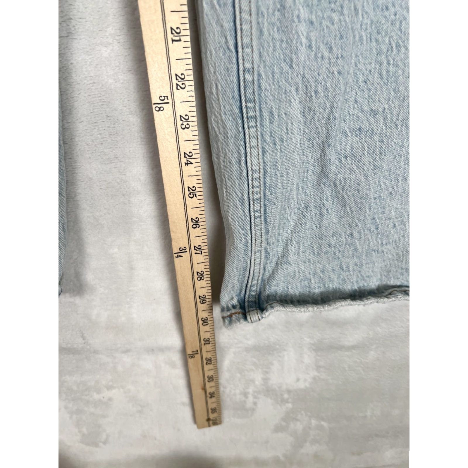 Abercrombie & Fitch Abercrombie & Fitch Jeans Womens 26 Light Blue High Rise Relaxed 90s Denim Size 26" / US 2 / IT 38 - 6 Thumbnail