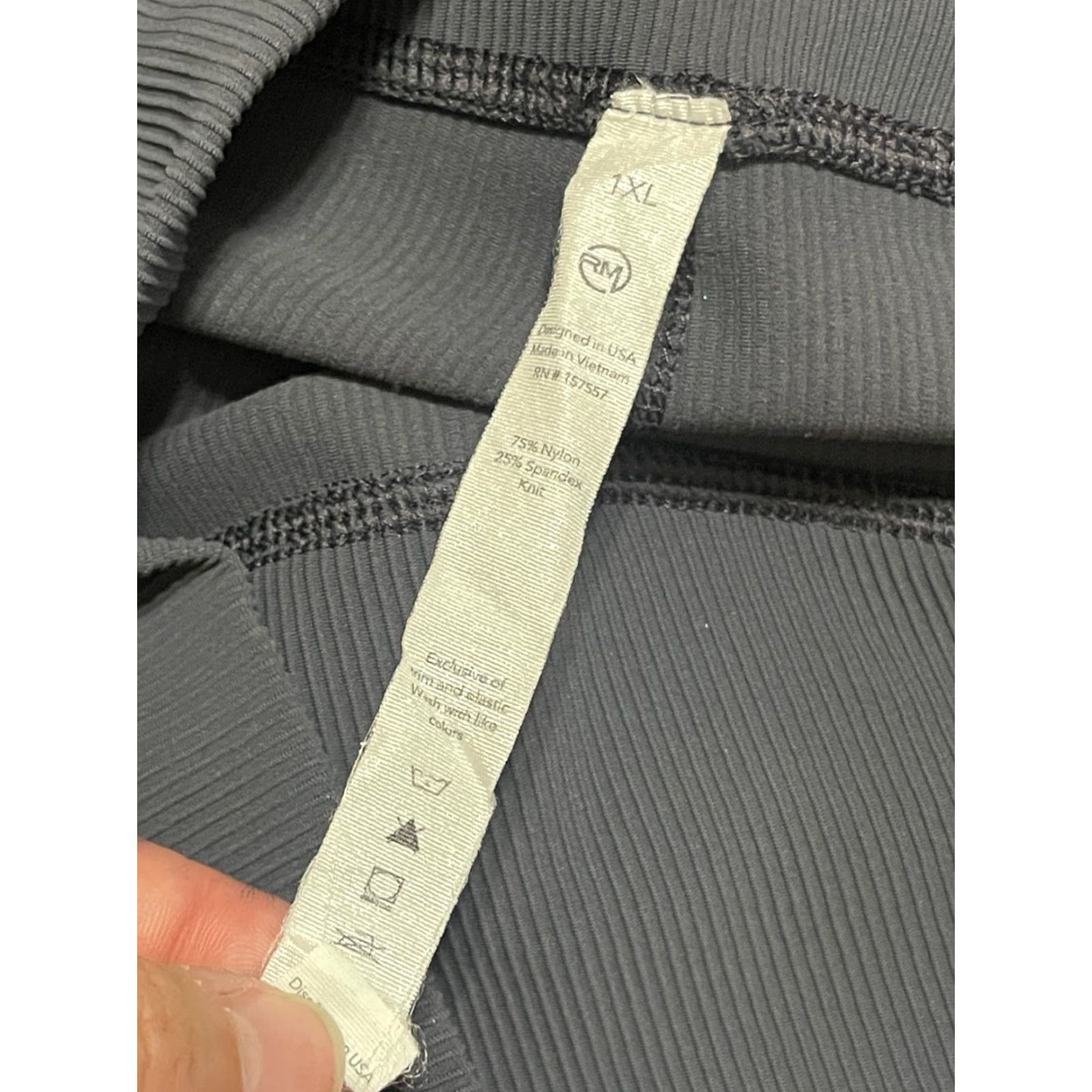 Vintage RM Pants Womens Size 1XL Gray Pull On Flared Yoga Pants Casual Sweatpants Machine Washable 32in Inseam Womens (1X) Size 40" / US 18 - 4 Thumbnail