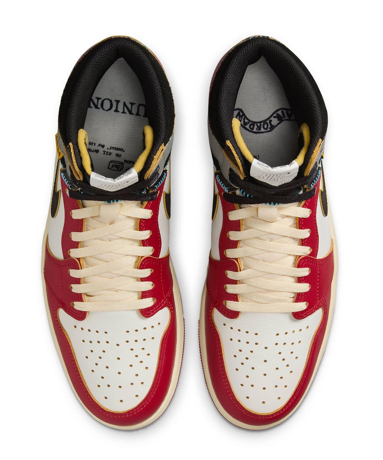 Jordan Brand × Nike × Union LA Union LA Chicago Shadow Jordan 1 Retro High OG Size US 9.5 / EU 42-43 - 3 Thumbnail