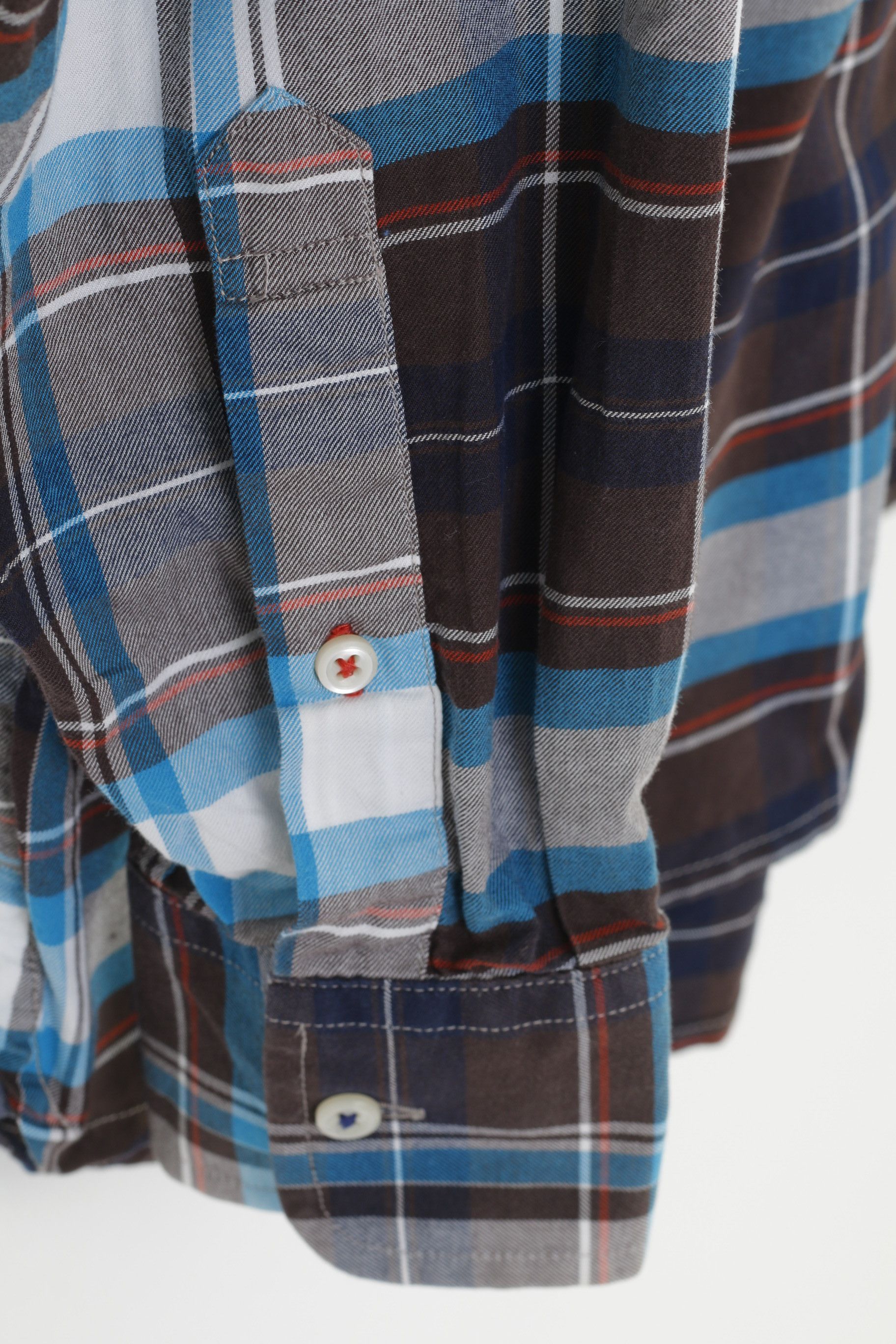 Tommy Hilfiger Tommy Hilfiger Men M Casual Shirt Navy Checkered Custom 4201 Size US M / EU 48-50 / 2 - 4 Thumbnail