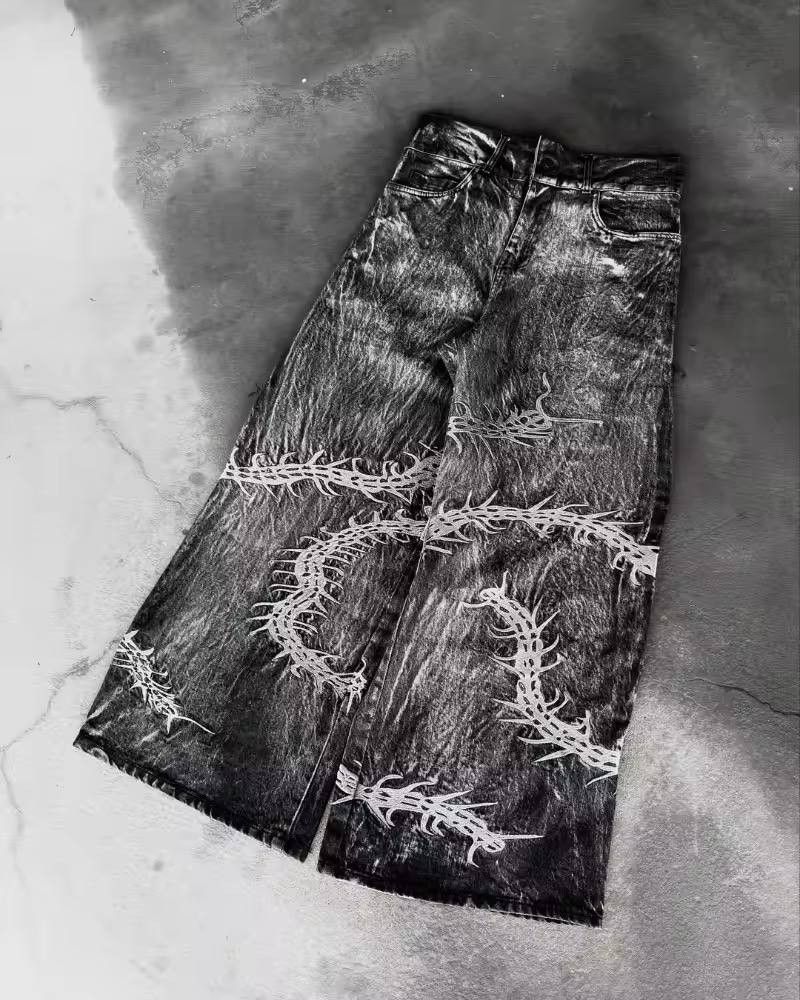 Japanese Brand × Vintage scolopendra jeans Size US 36 / EU 52 - 1 Thumbnail