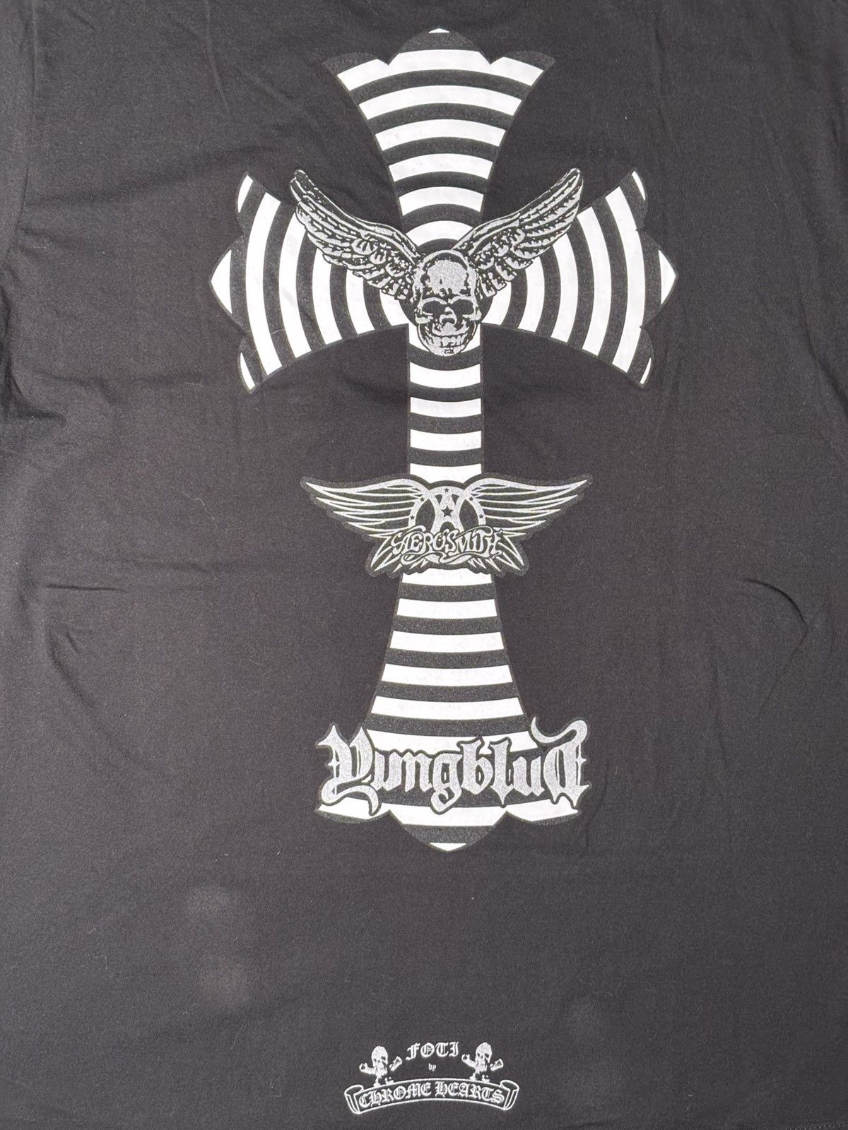 Chrome Hearts Chrome Hearts Foti Yung Blud Aerosmith Tshirt Size US L / EU 52-54 / 3 - 7 Thumbnail