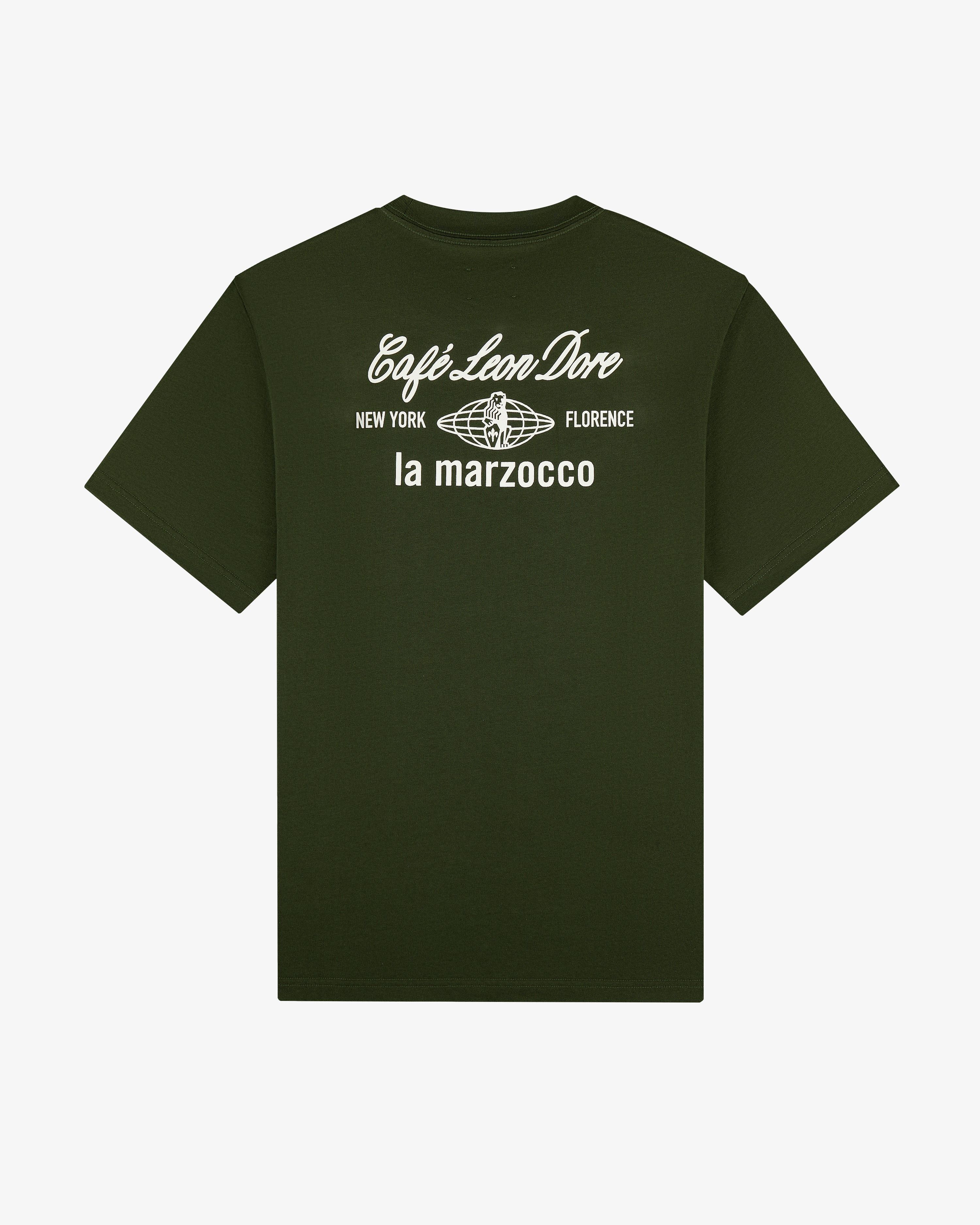 Aime Leon Dore Cafe Aime Leon Dore x La Marzocco Tee | Grailed