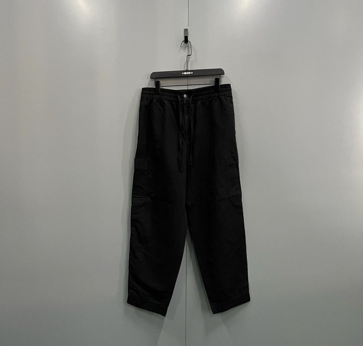 Kenzo KENZO Black Elastic Waist Straight-leg Pants J41 Size US 36 / EU 52 - 1 Thumbnail