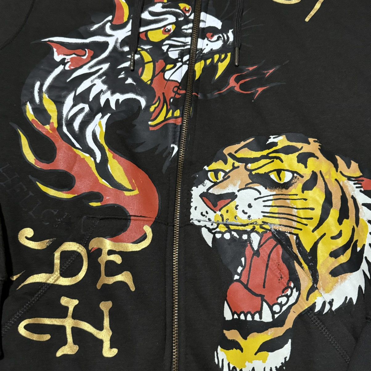 Ed Hardy Vintage Ed Hardy Hoodie Size US L / EU 52-54 / 3 - 4 Thumbnail