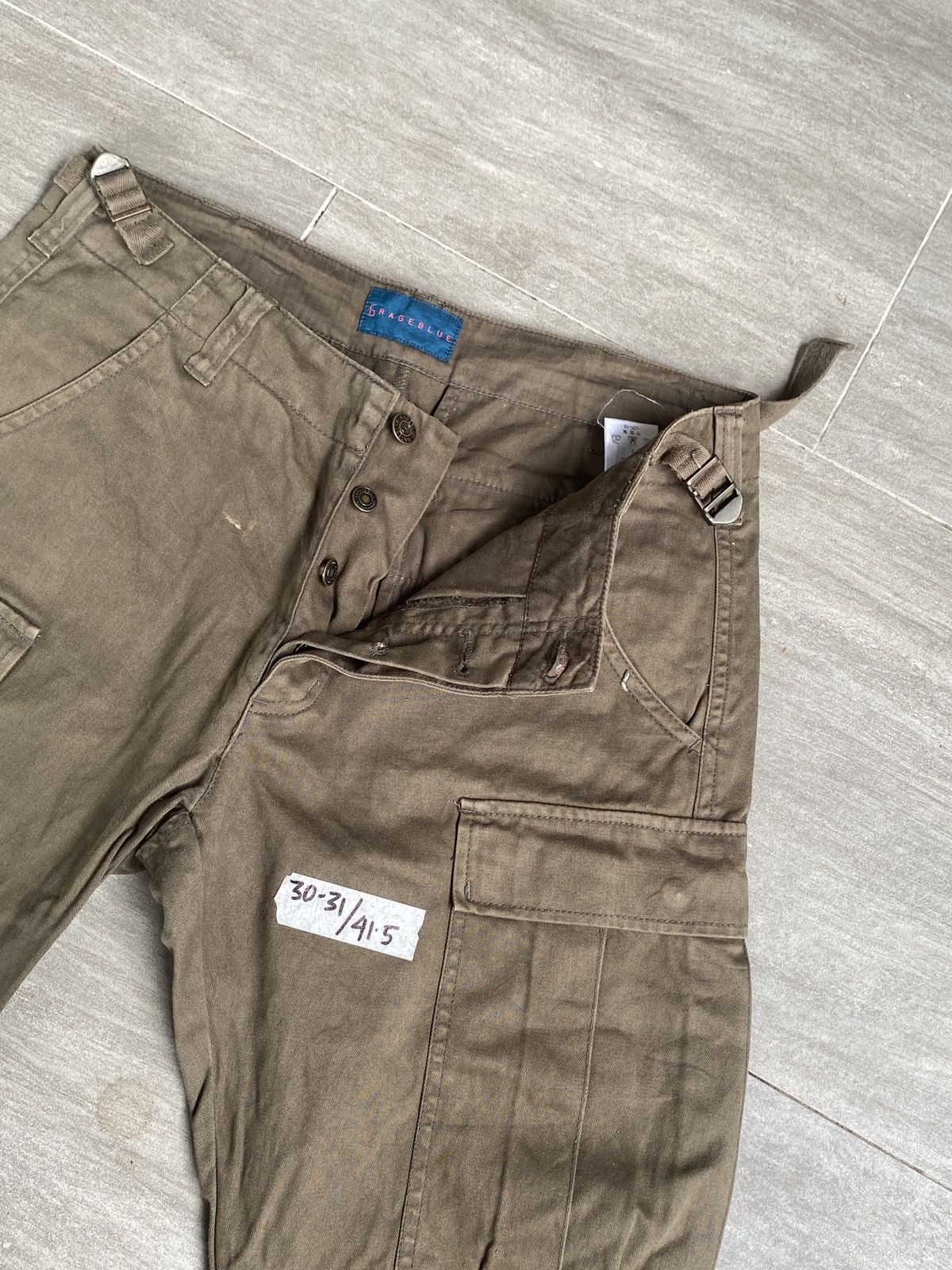 Japanese Brand × RAGEBLUE 🔥STEALS🔥Japanese Brand Rageblue Cargo Pant Size US 31 - 8 Thumbnail