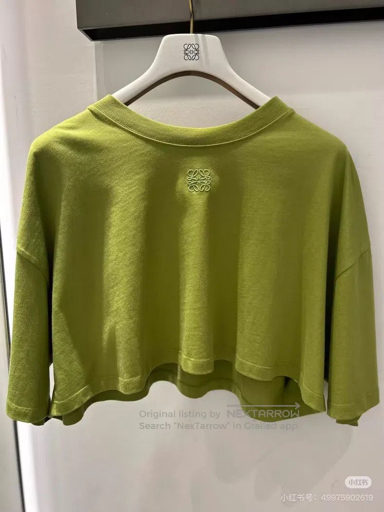 Loewe Loewe High-waisted batwing sleeve loose T-shirt Size XS / US 0-2 / IT 36-38 - 5 Thumbnail