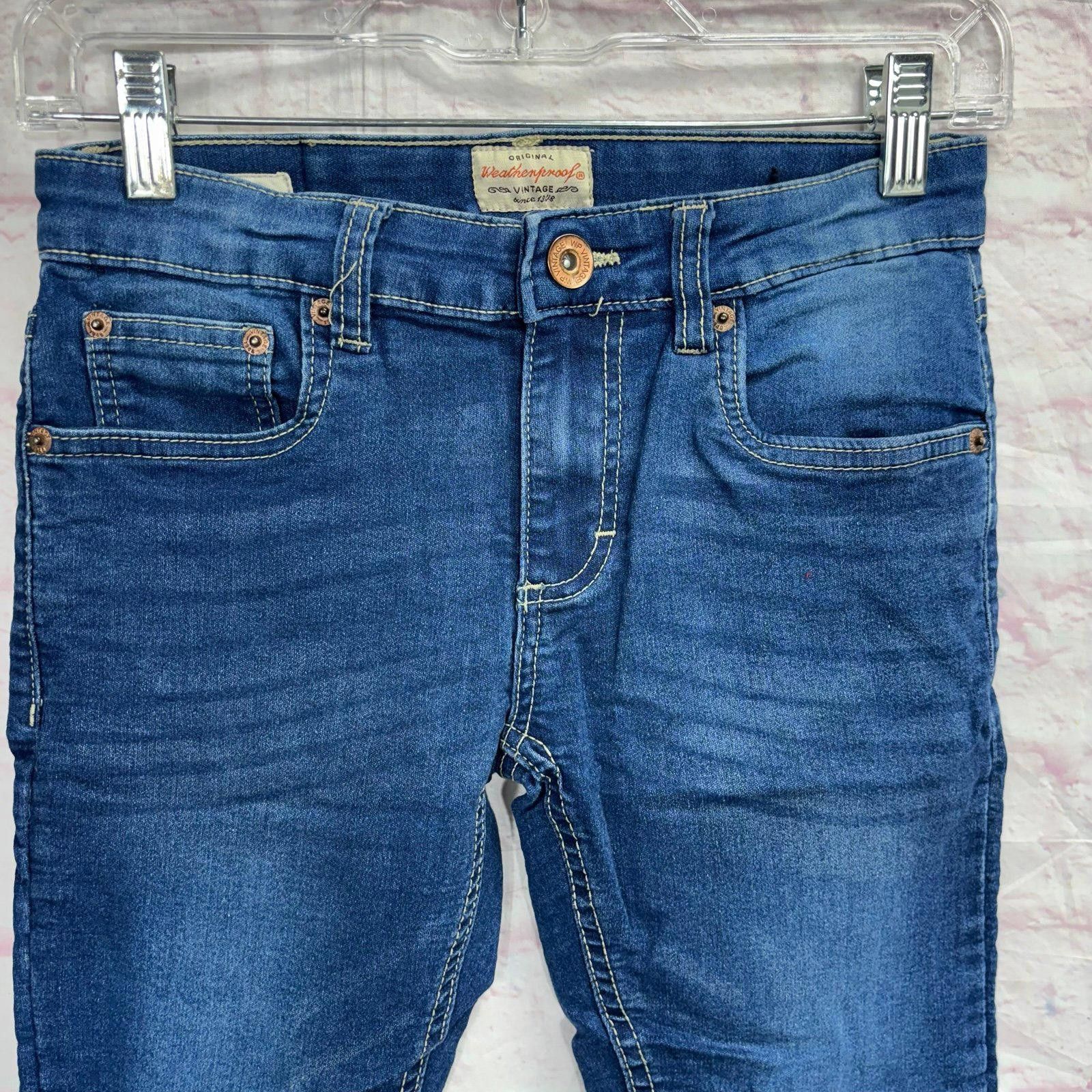 Designer Weatherproof Boys Size 10 Slim Fit Jeans Size US 26 / EU 42 - 2 Thumbnail