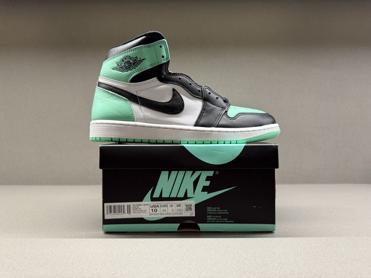 Jordan Brand Jordan 1 Retro High OG Green Glow Size US 10 / EU 43 - 4 Thumbnail