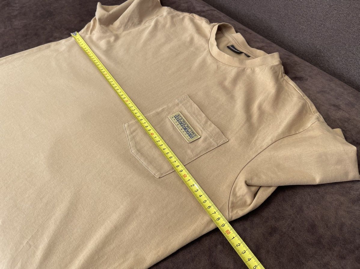 Napapijri NAPAPIJRI Embroidered T-Shirt Pocket Patch Logo Tee Size US L / EU 52-54 / 3 - 8 Thumbnail