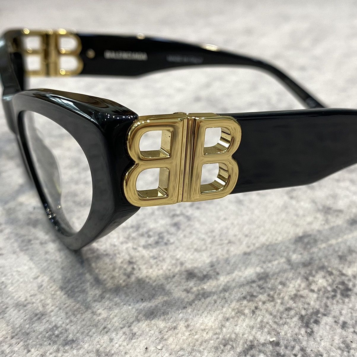 BALENCIAGA BB03130 001 Eyeglasses BLACK