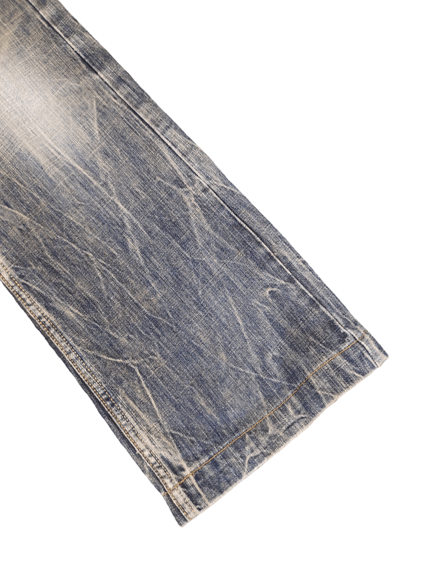 If Six Was Nine Flare Jeans Studio RP Lace Pocket Faded Bootcut Jpg Style Size US 27 - 8 Thumbnail
