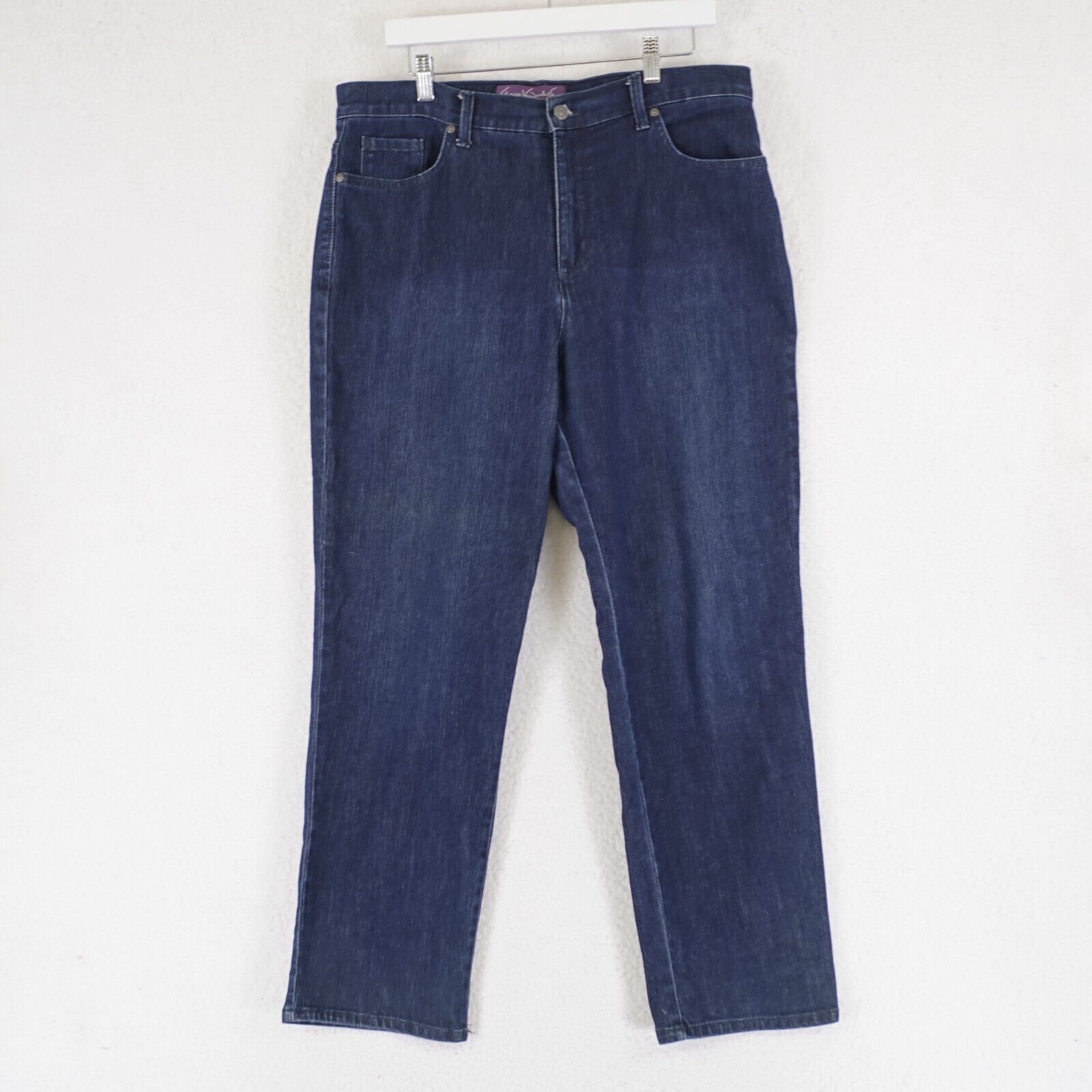 Gloria Vanderbilt Gloria Vanderbilt Amanda Size 16 Short Blue Denim Jeans High Size 38" / US 16 / IT 52 - 1 Thumbnail