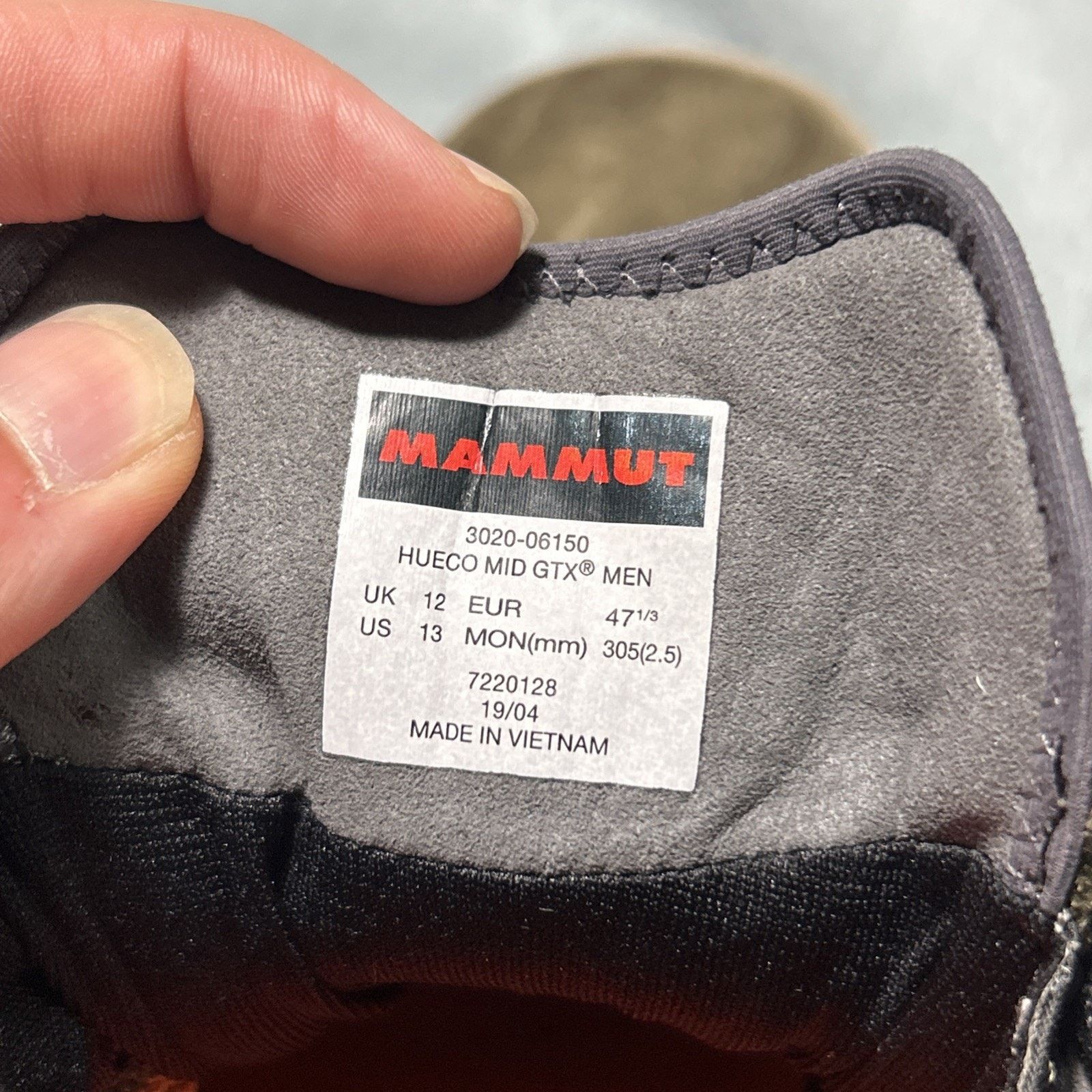 Mammut Mammut Aenergy Shoe Mens 13 GoreTex Boots Outdoors Fishing Size US 12 / EU 45 - 10 Thumbnail