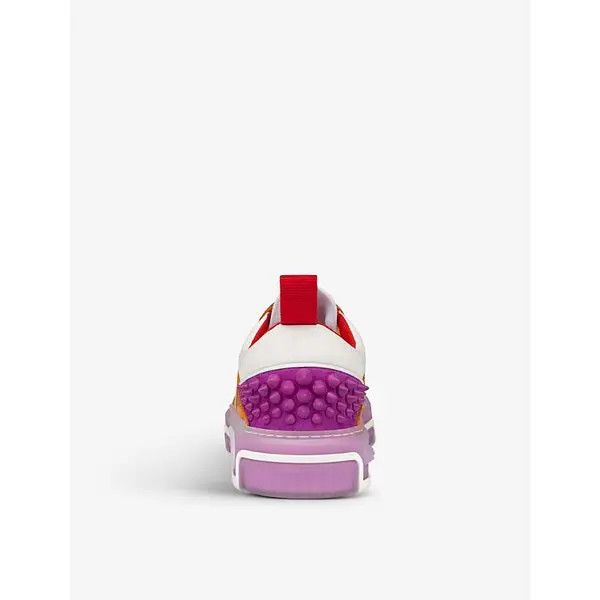 Christian Louboutin o1s1wg110225 Astroloubi Leather Sneaker in Multicolor Size US 9 / EU 42 - 4 Thumbnail